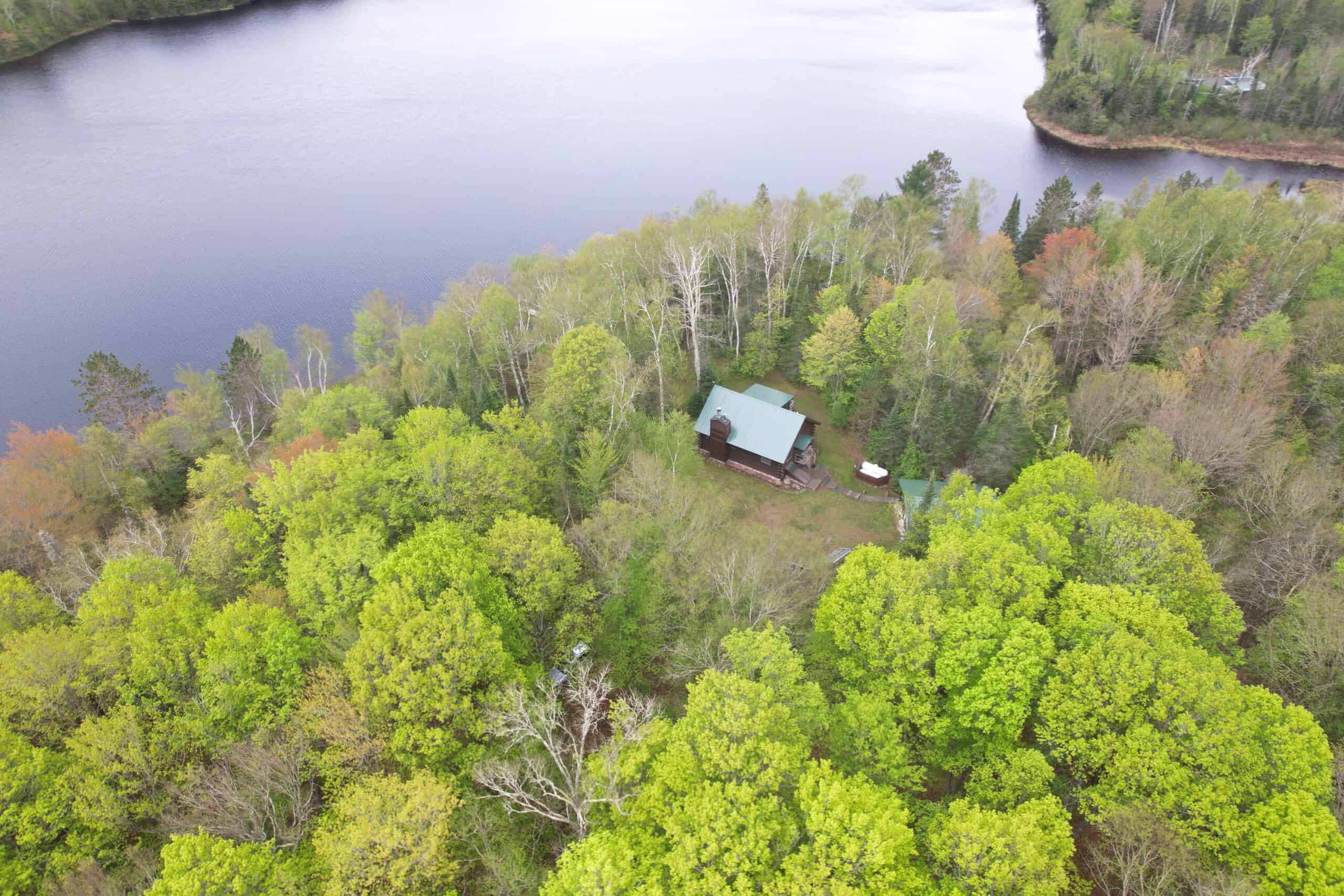 Land with Cabin for Sale in Marengo, Wisconsin