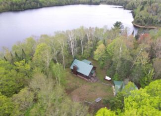 Land with Cabin for Sale in Marengo, Wisconsin