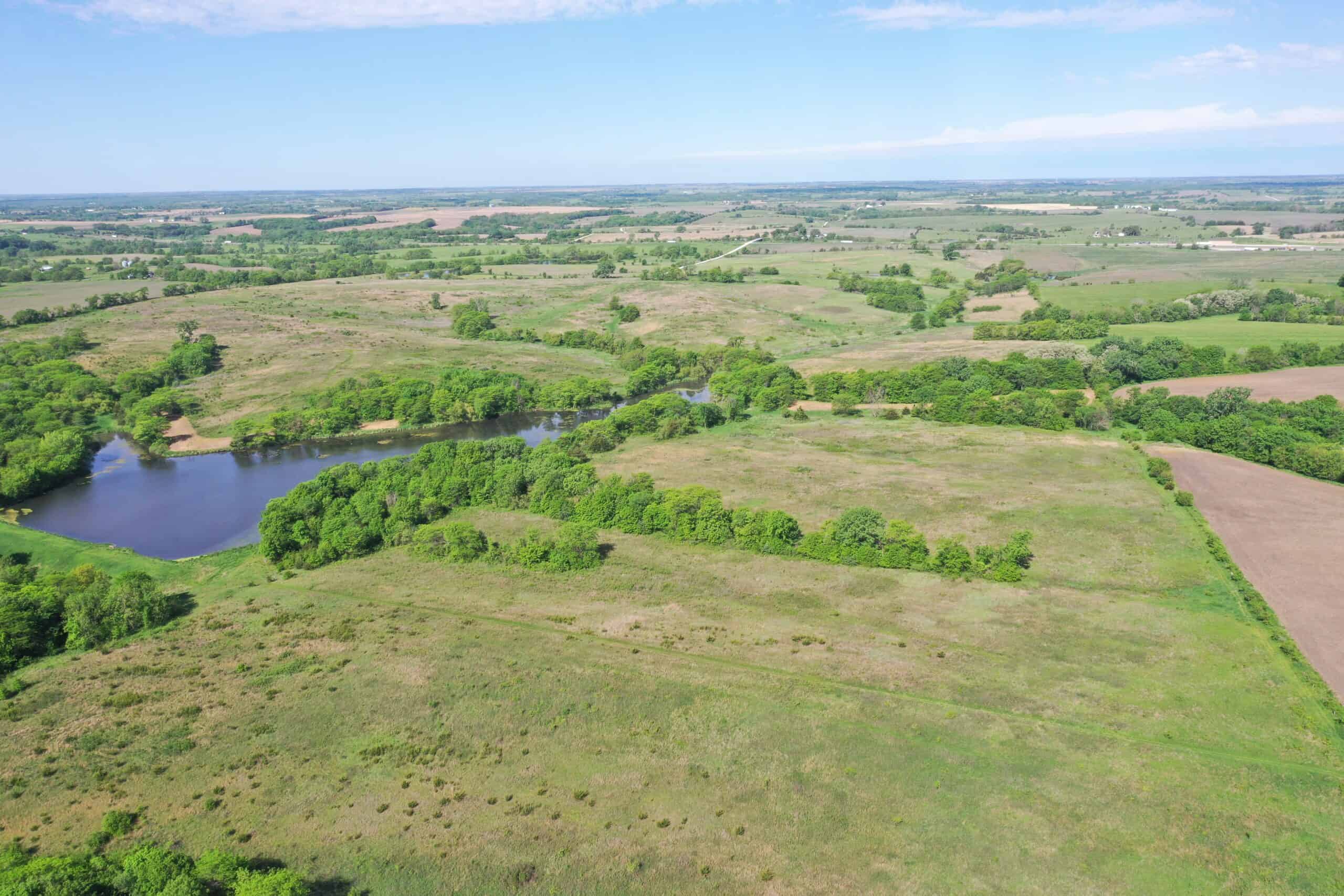 140 Acres m/l with CRP Income, Lake, and Prime Hunting