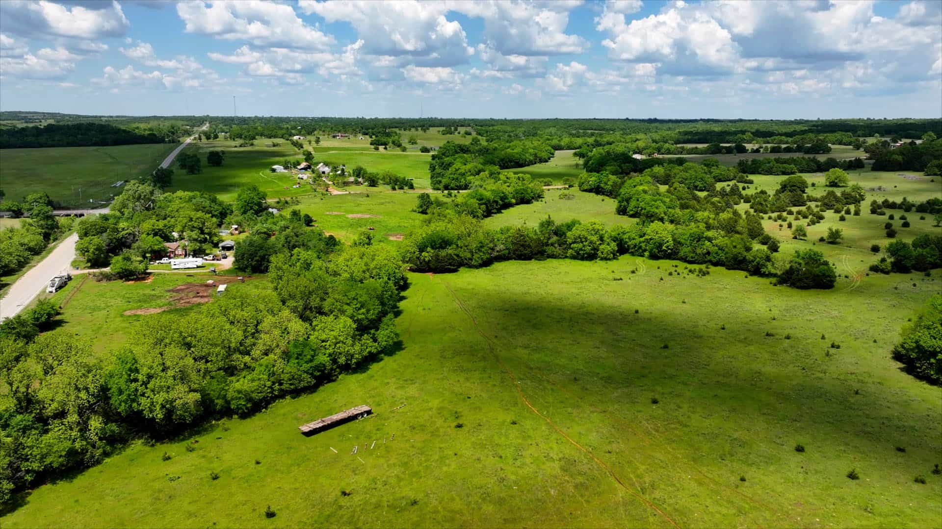 NO RESERVE REAL ESTATE AUCTION 160 Acres Agra, OK