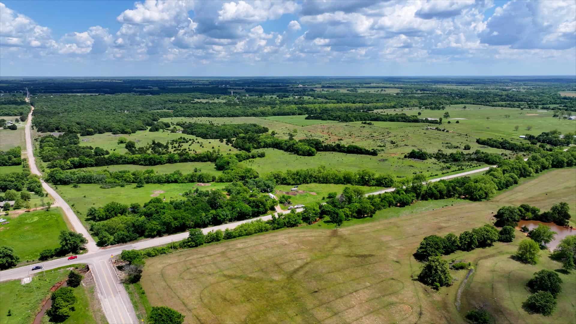 NO RESERVE REAL ESTATE AUCTION 160 Acres Agra, OK
