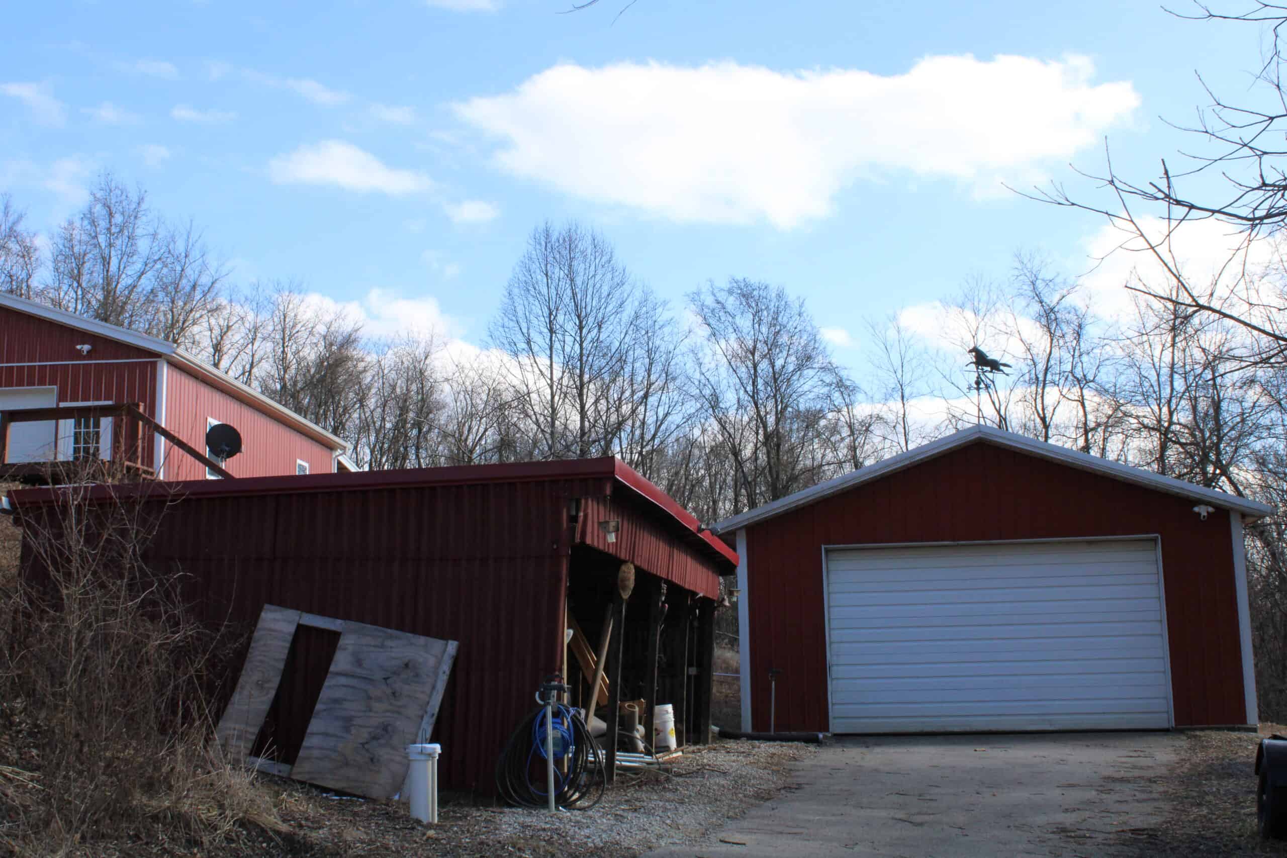 Harrison County, OH 151 +/- Acres Hunting Land with cabin & buildings