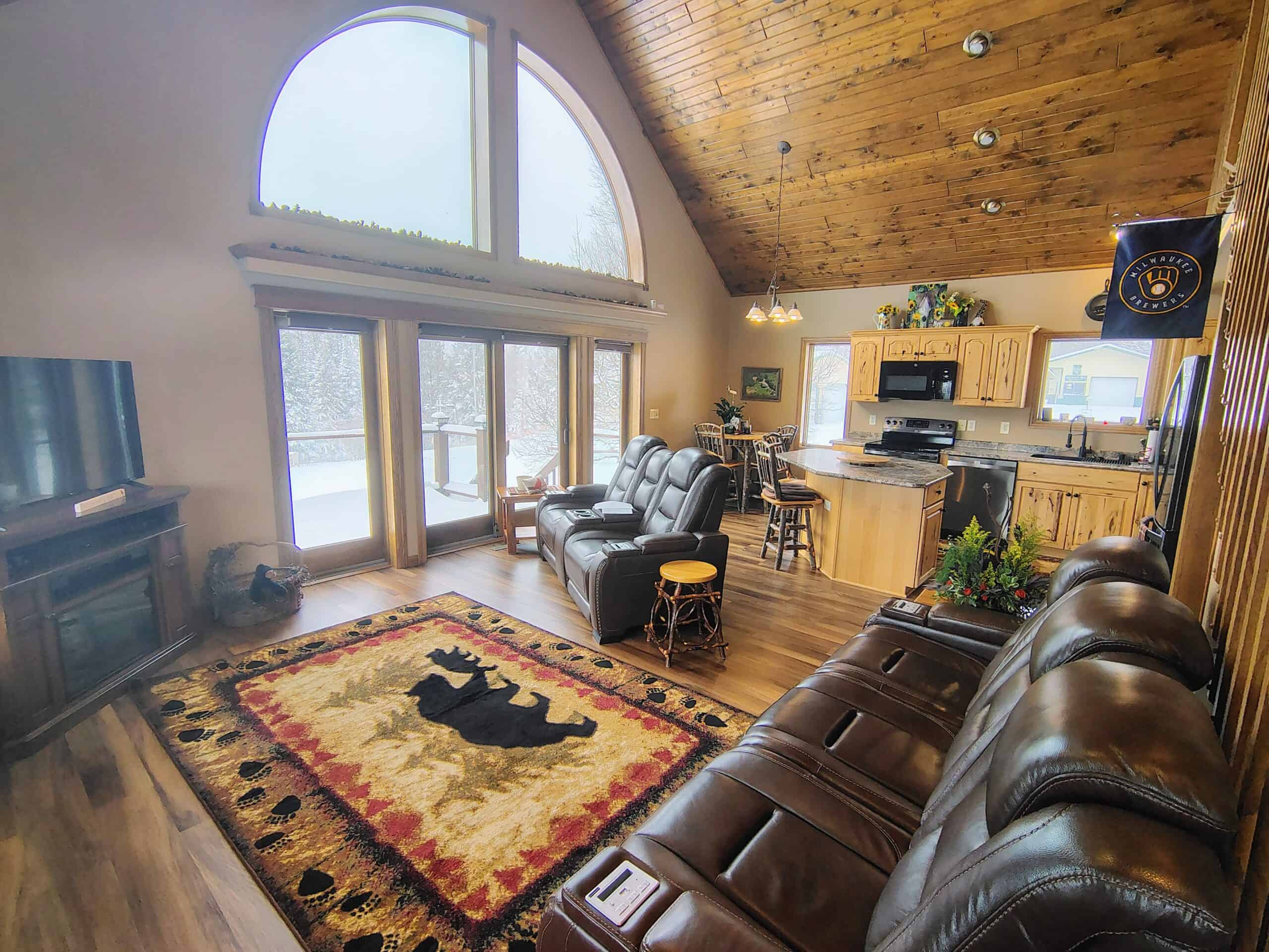 Country Home with Acreage for Sale in Butternut, Wisconsin