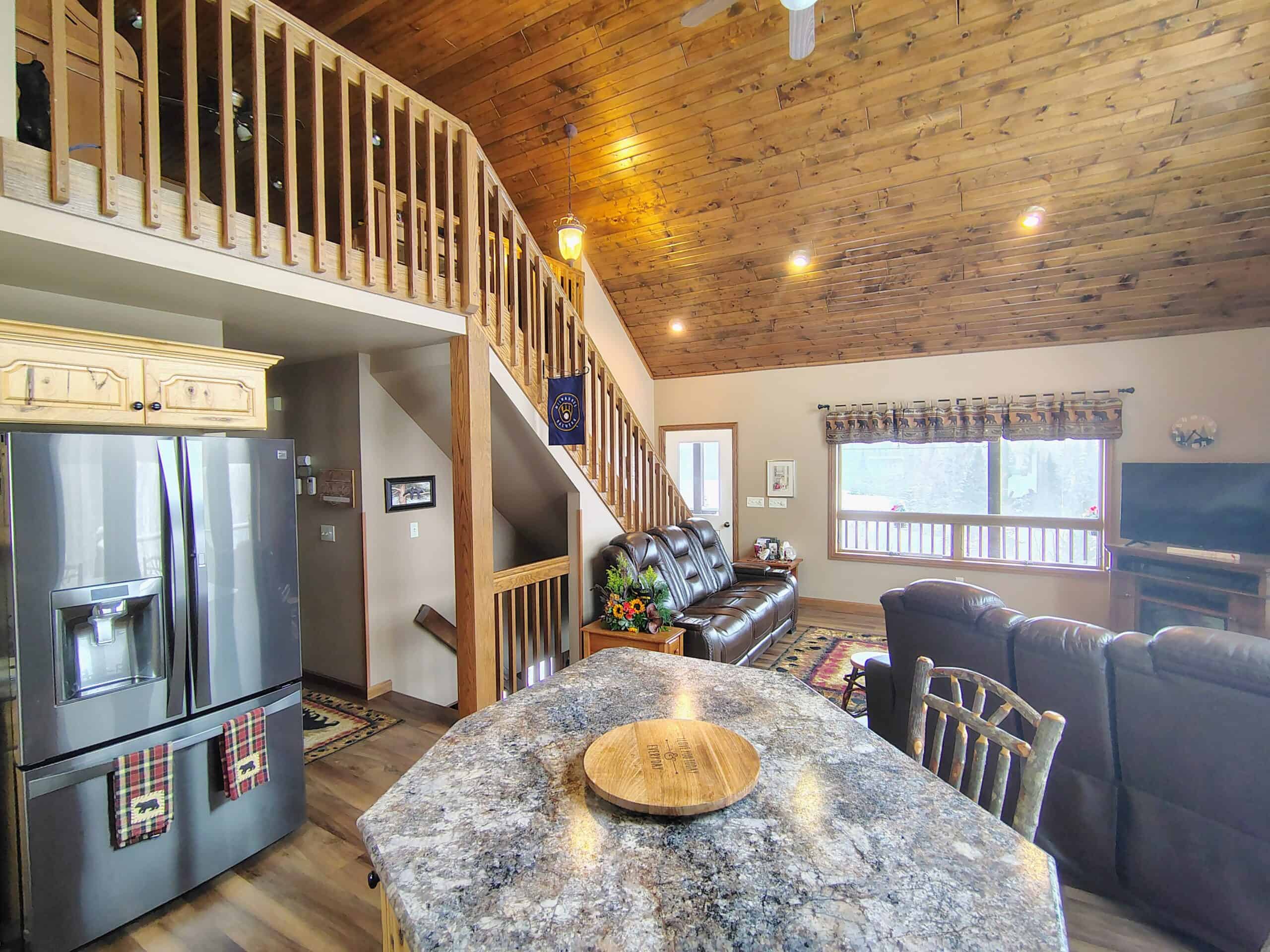 Country Home with Acreage for Sale in Butternut, Wisconsin