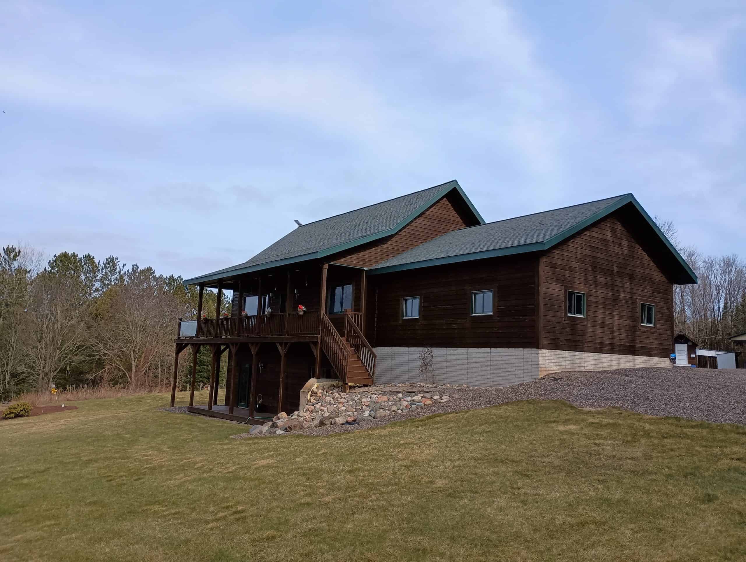 Country Home with Acreage for Sale in Butternut, Wisconsin