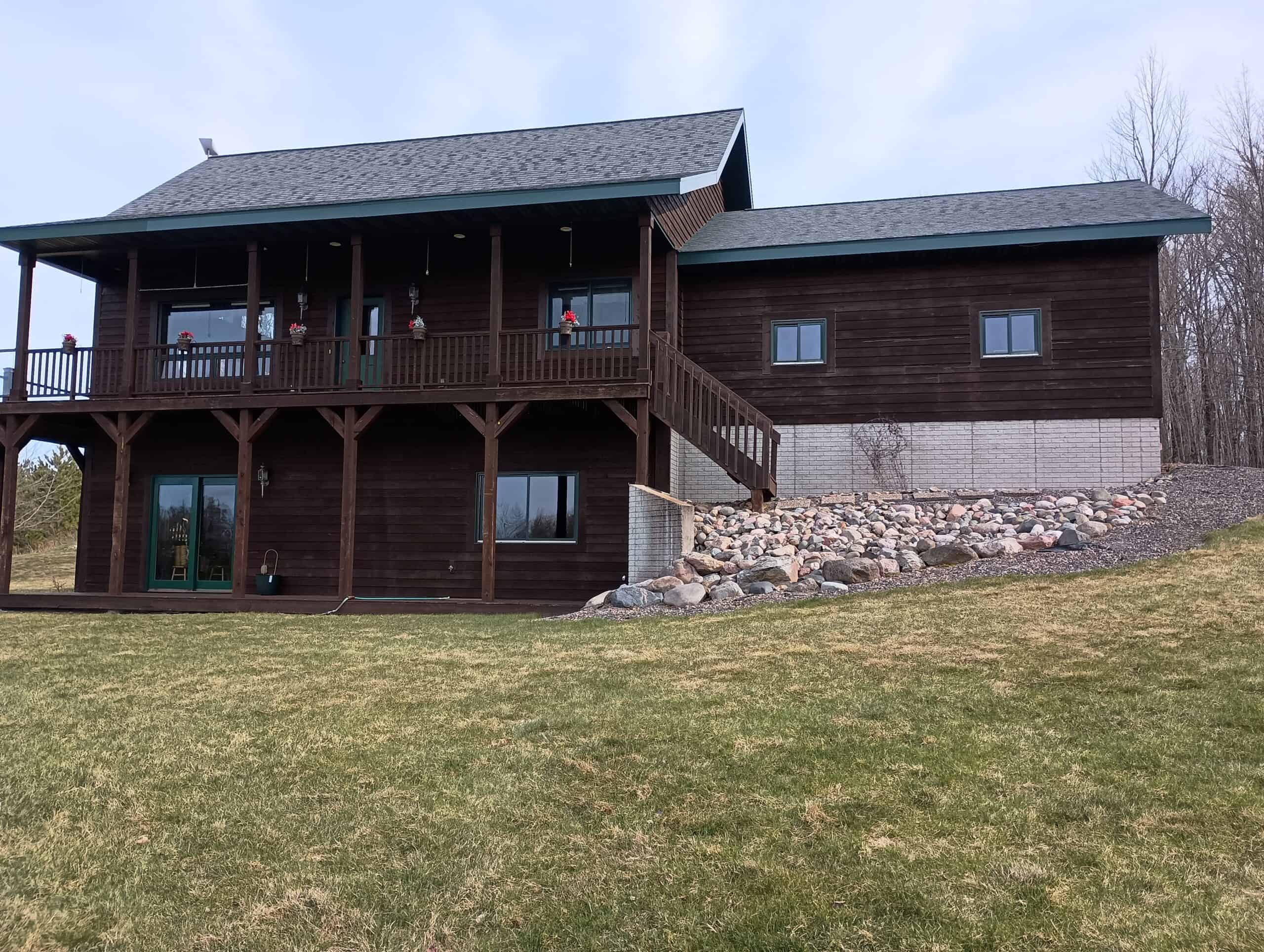 Country Home with Acreage for Sale in Butternut, Wisconsin