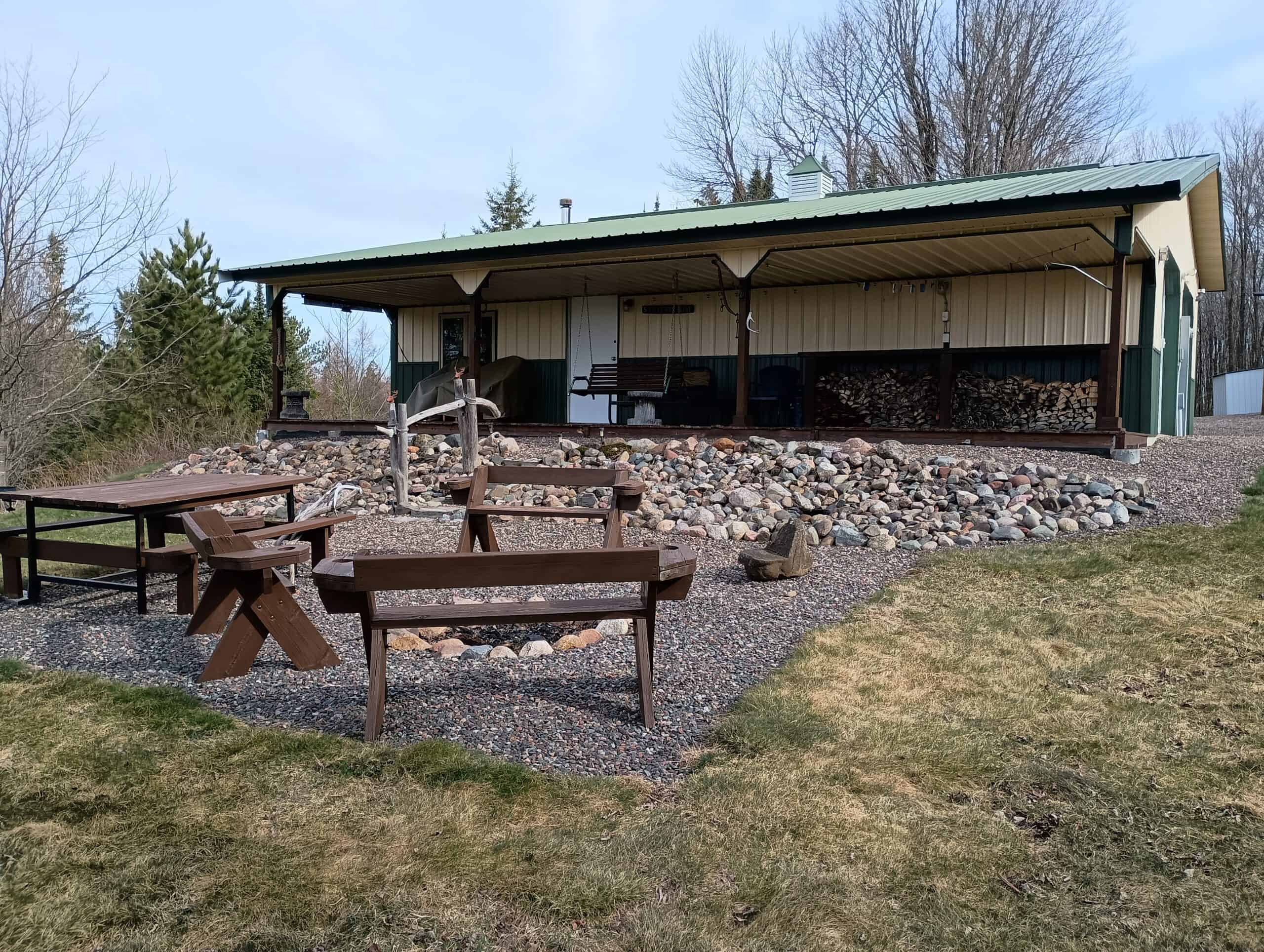 Country Home with Acreage for Sale in Butternut, Wisconsin