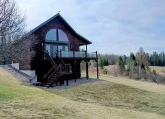 Country Home with Acreage for Sale in Butternut, Wisconsin