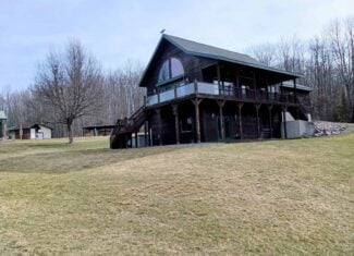 Country Home with Acreage for Sale in Butternut, Wisconsin