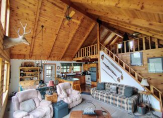 Land with Cabin for Sale in Marengo, Wisconsin