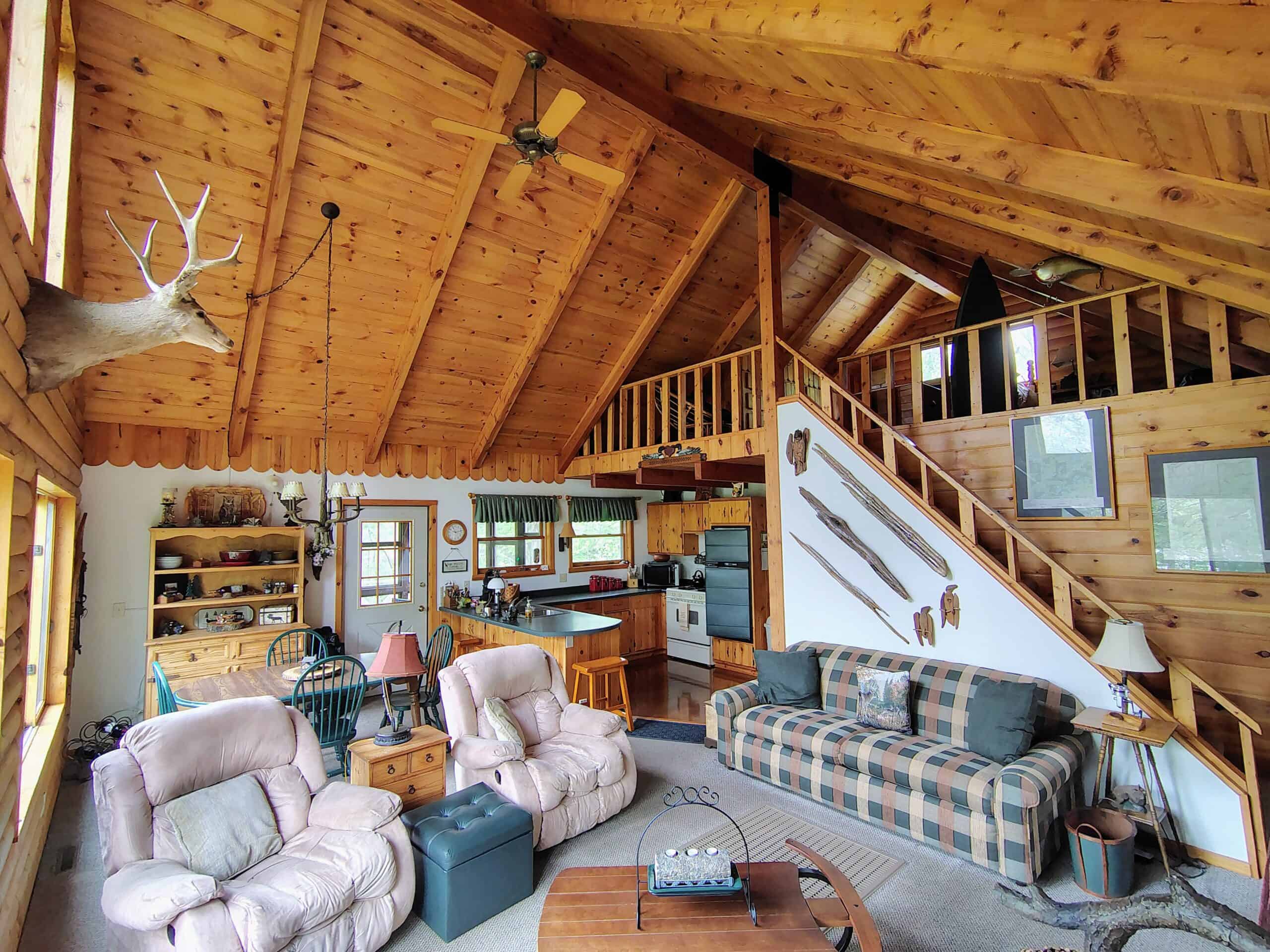 Land with Cabin for Sale in Marengo, Wisconsin