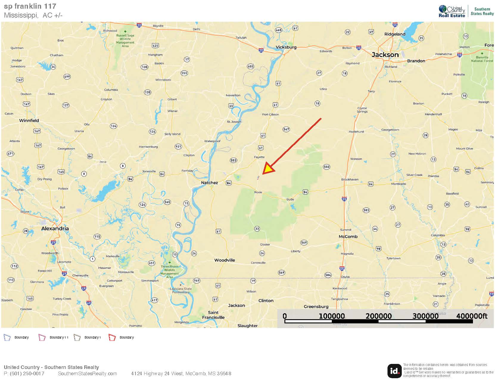 Secluded Land for Sale in Roxie – MS Hamburg Community Lot