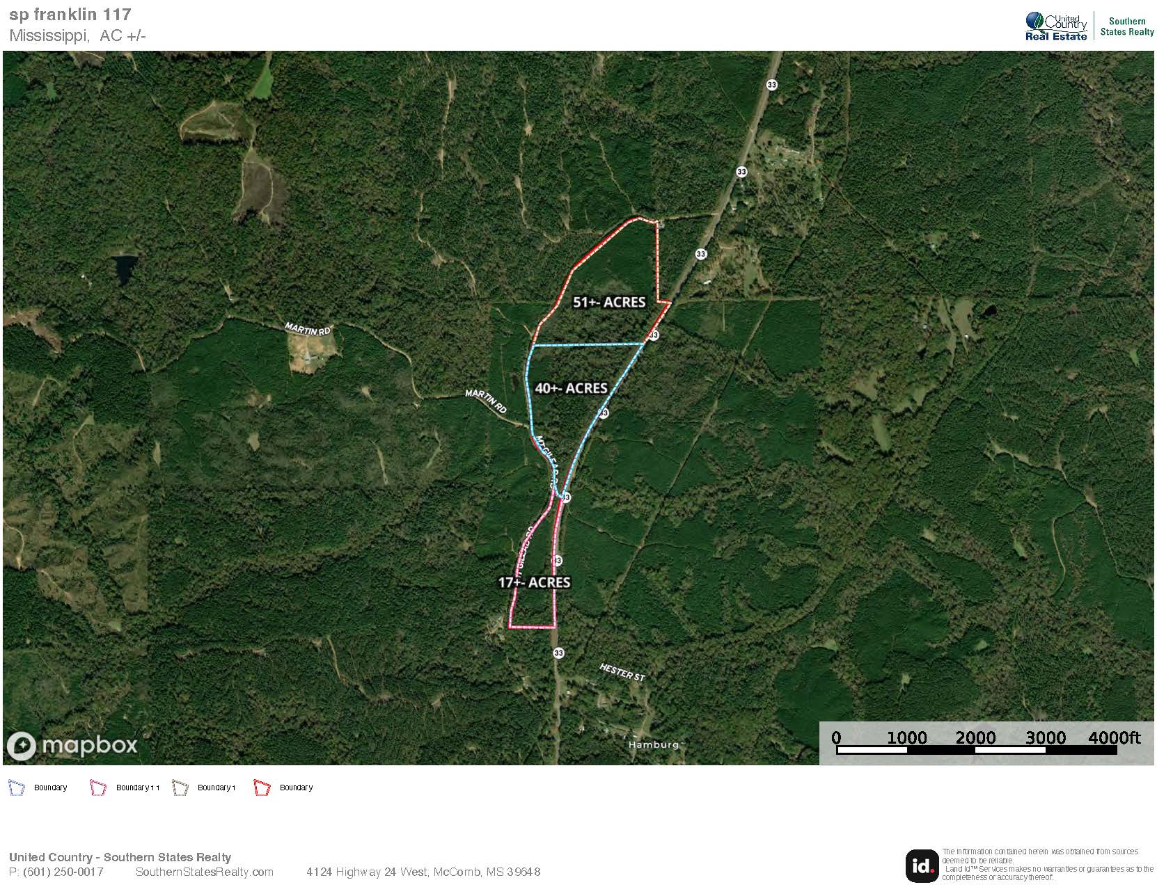 Secluded Land for Sale in Roxie – MS Hamburg Community Lot