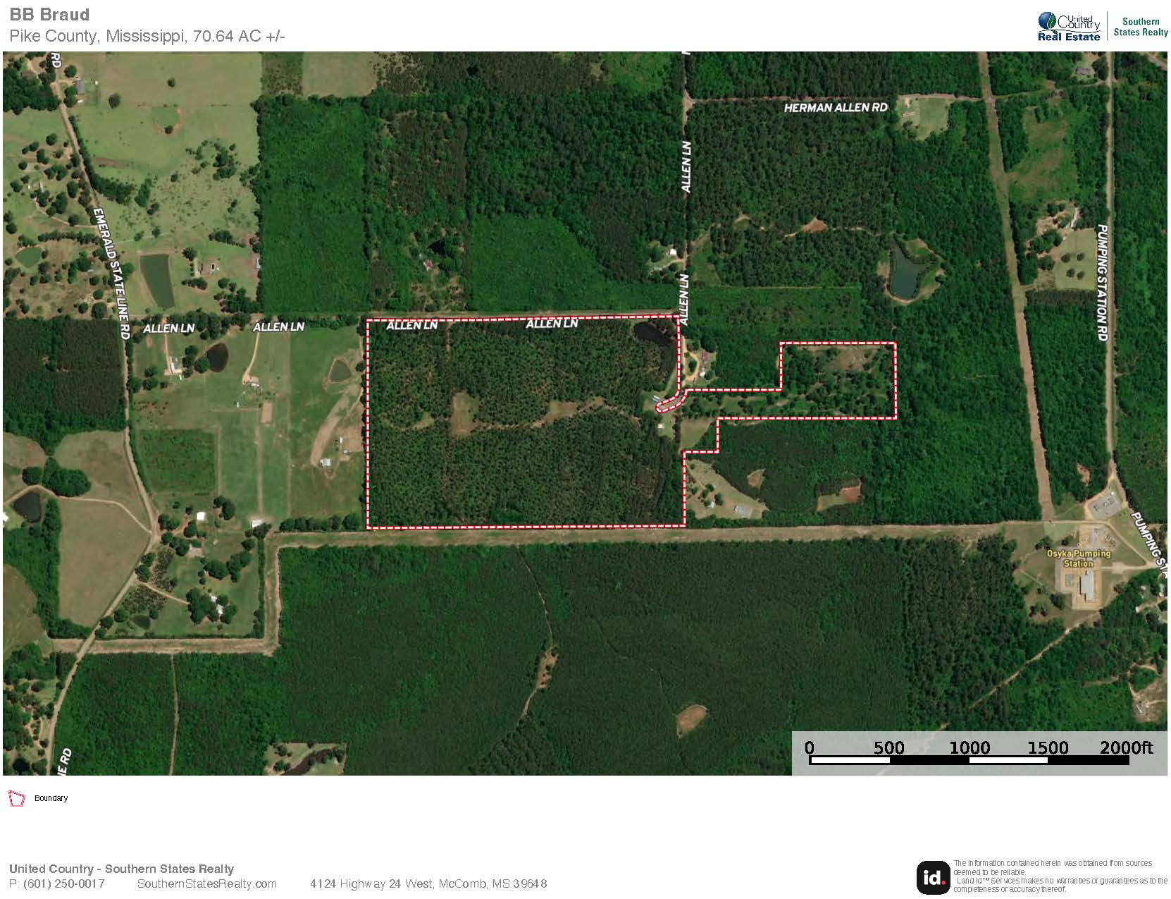 Turnkey Pike County, MS 70 Acres Hunting Property