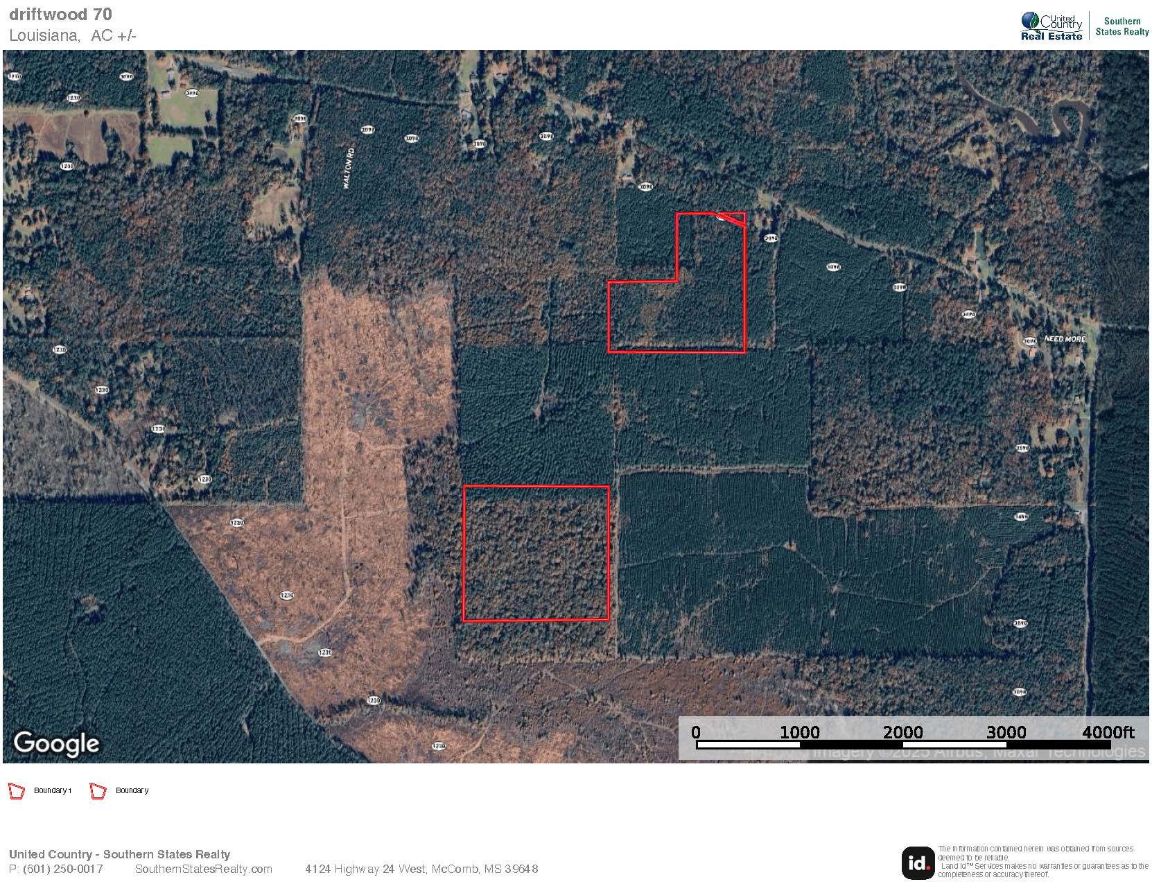 70 Acre Hunting Property with Camp Spot and Utilities