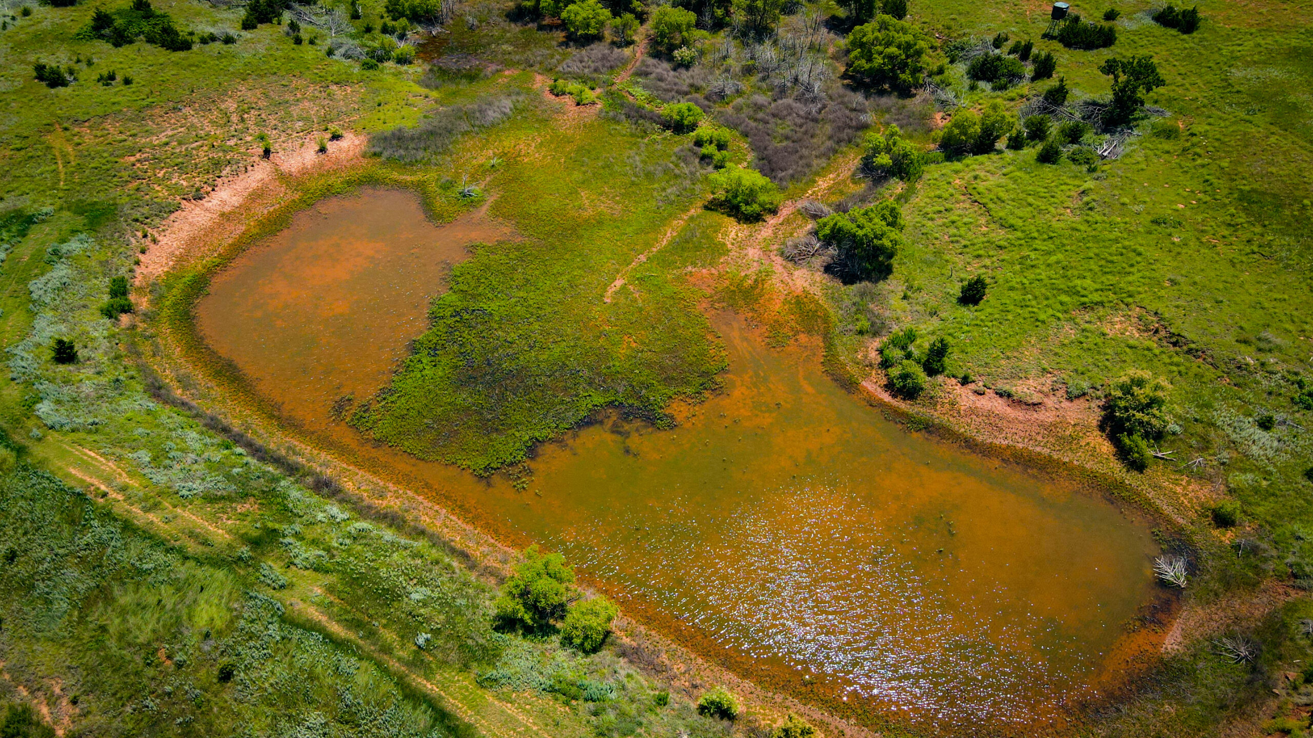 315± Acres | Barber County, KS | Trophy Whitetail Hunting | Red Hills Views