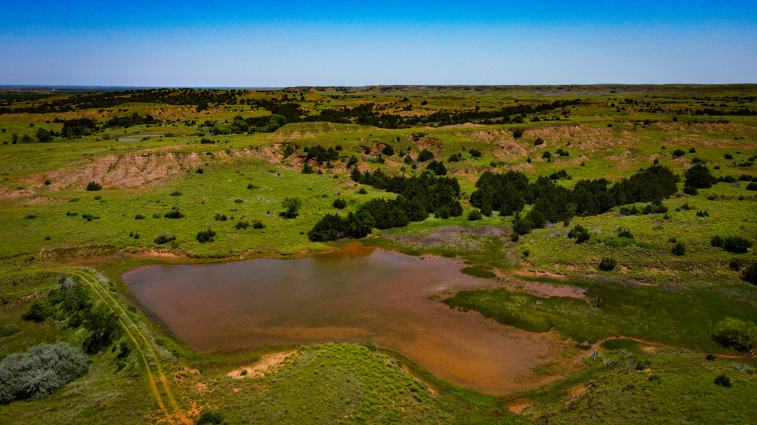 315± Acres | Barber County, KS | Trophy Whitetail Hunting | Red Hills Views