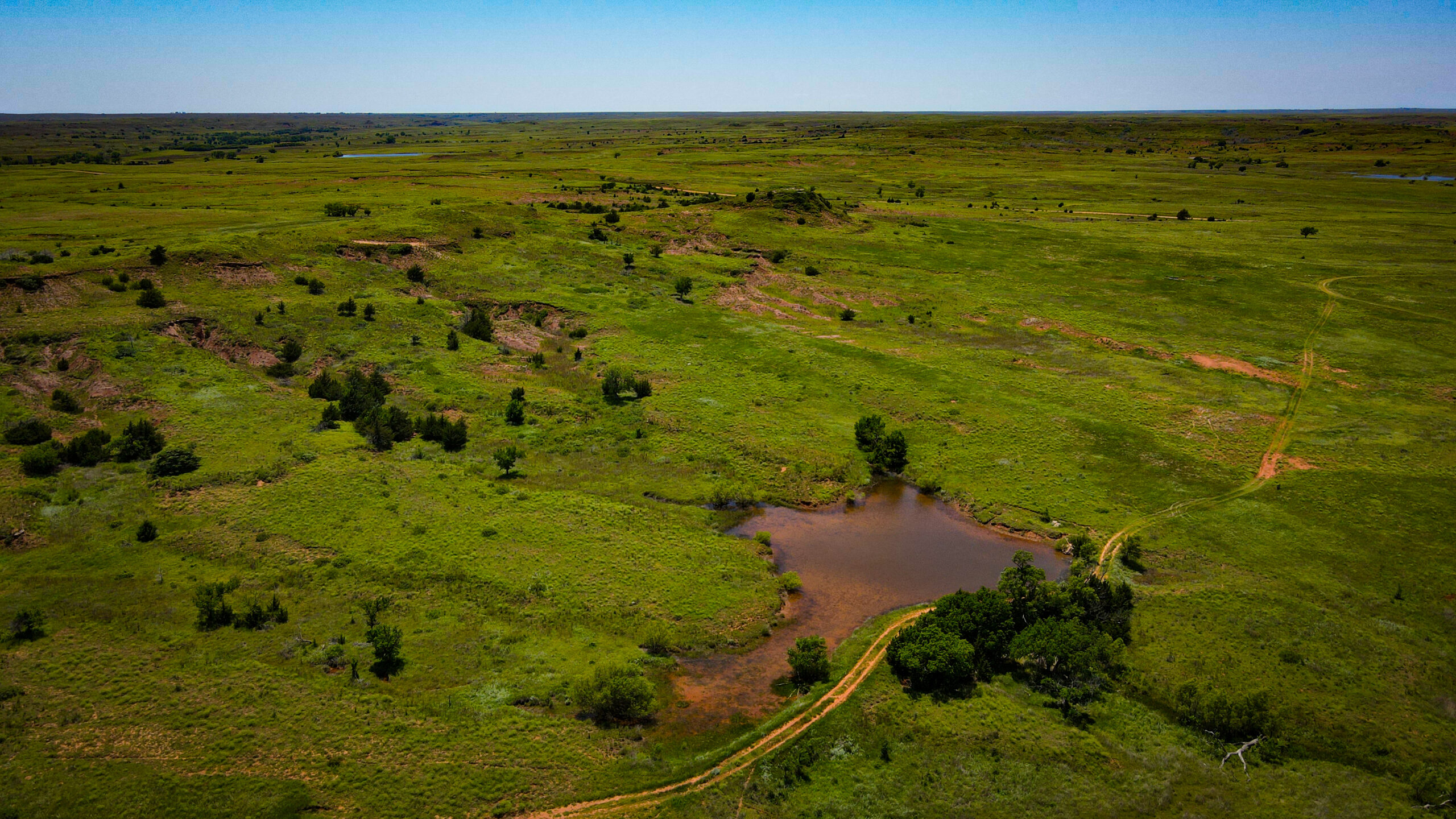 315± Acres | Barber County, KS | Trophy Whitetail Hunting | Red Hills Views