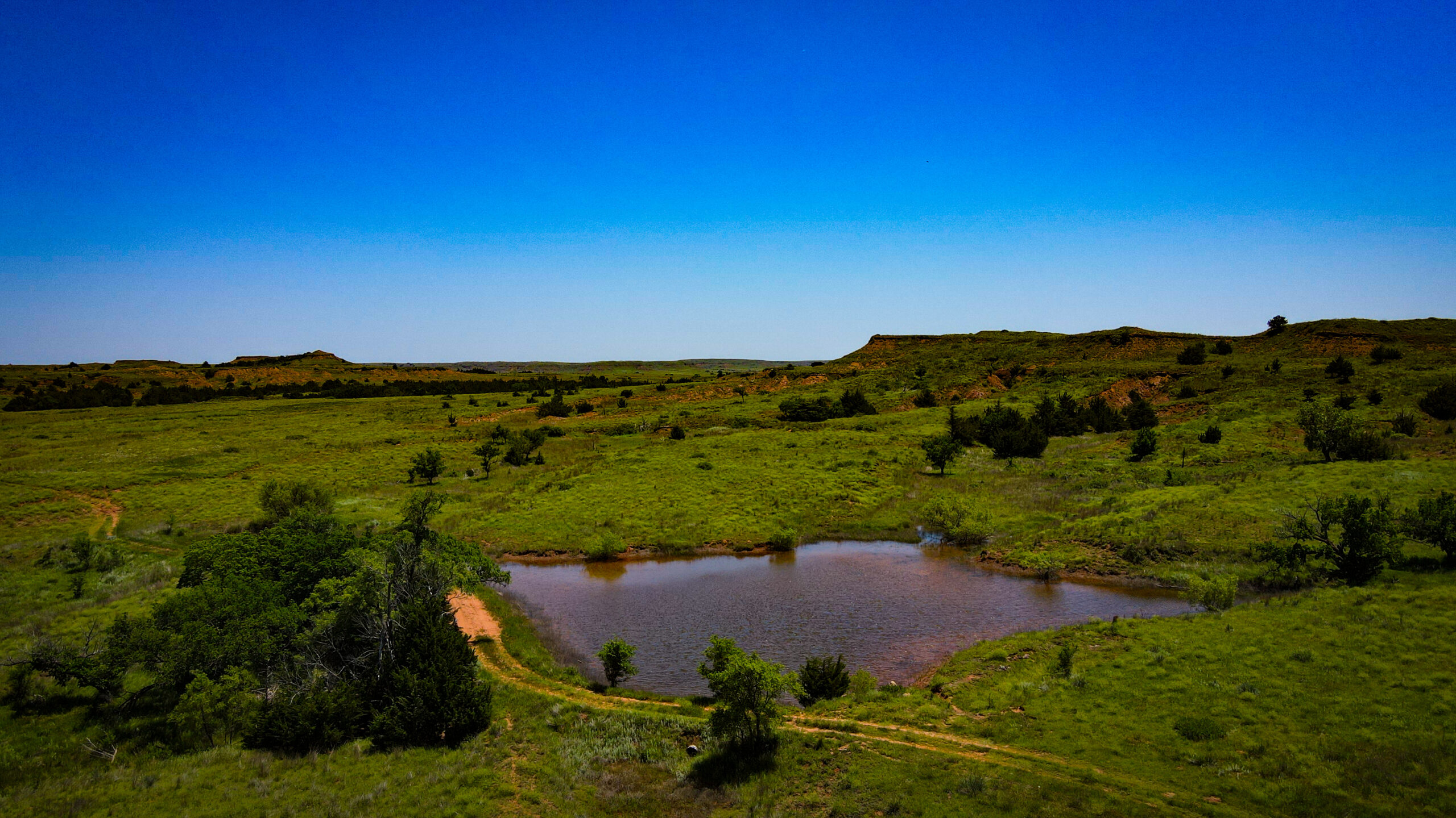315± Acres | Barber County, KS | Trophy Whitetail Hunting | Red Hills Views
