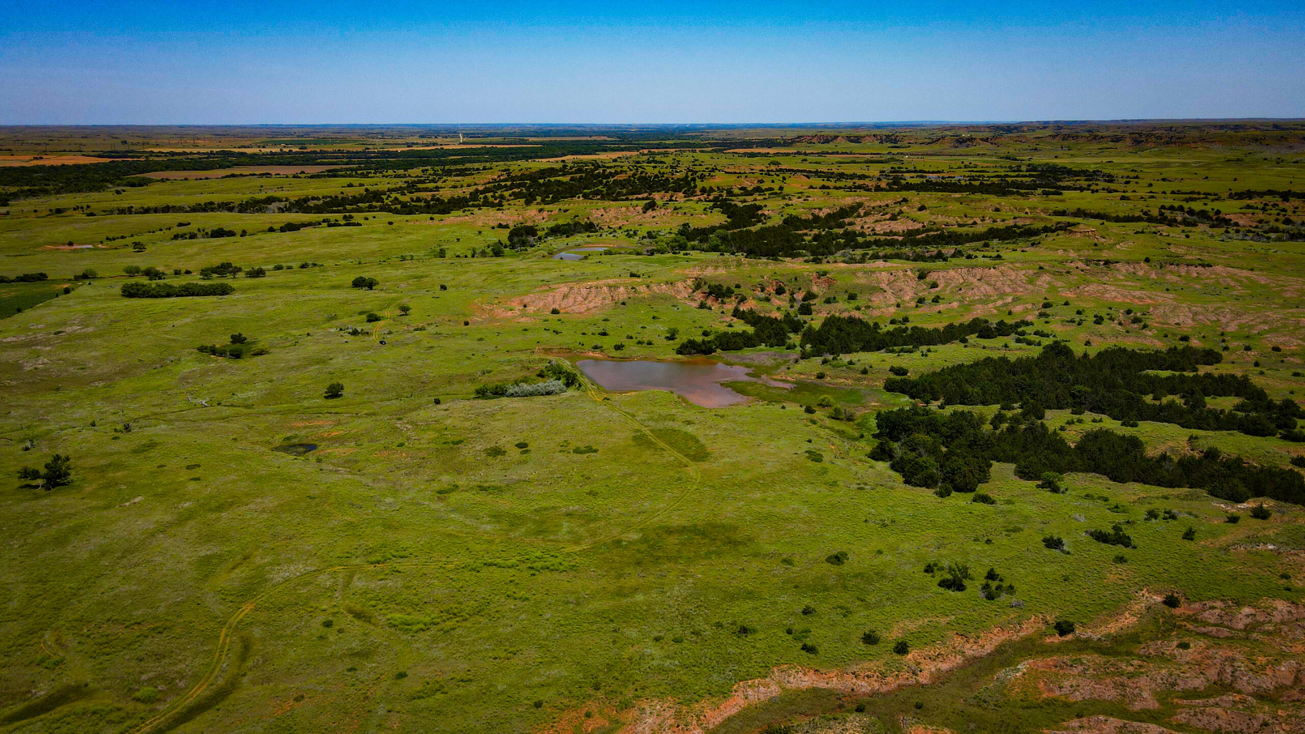 315± Acres | Barber County, KS | Trophy Whitetail Hunting | Red Hills Views