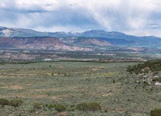 Vacant land parcels on the western slope of Colorado