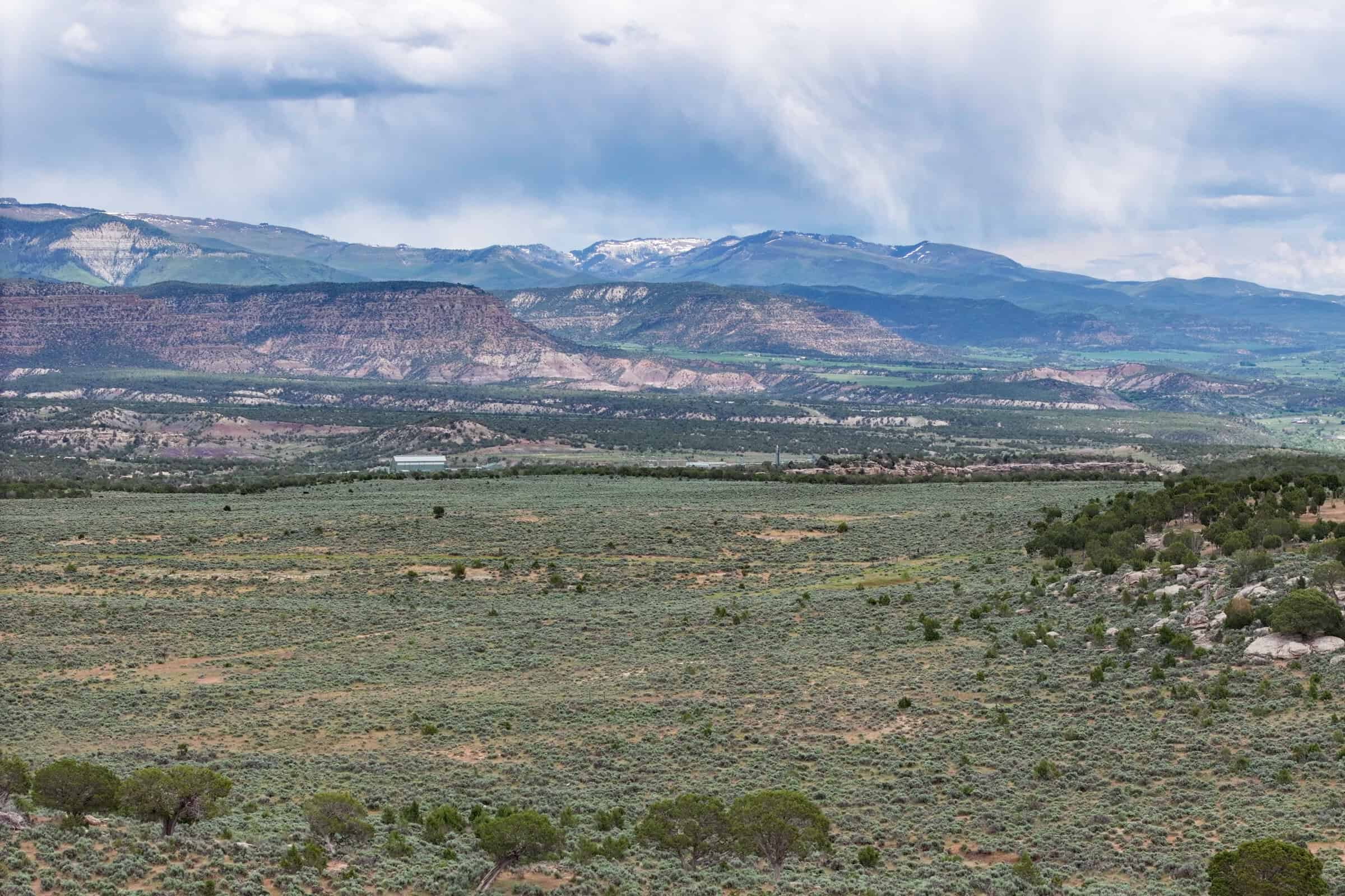 Vacant land parcels on the western slope of Colorado