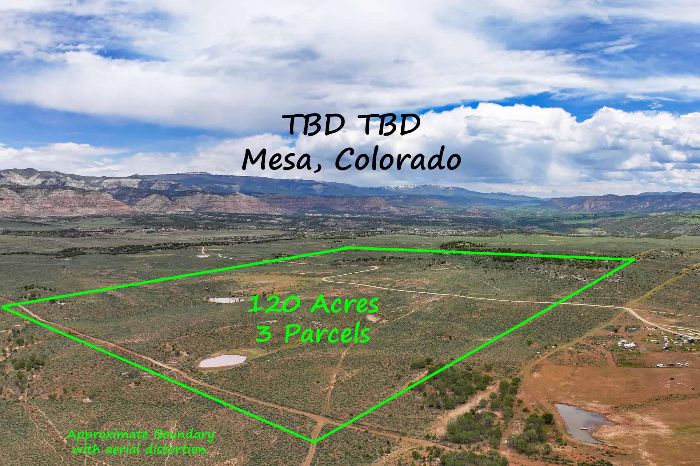 Vacant land parcels on the western slope of Colorado