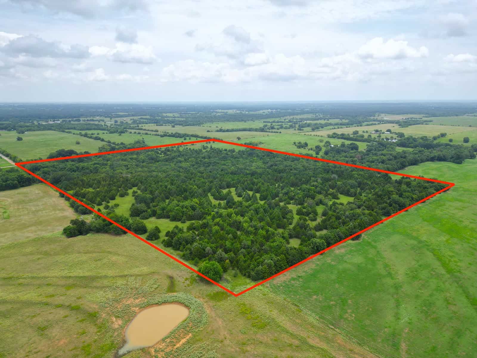 Acreage For Sale in Bryan County, Oklahoma!