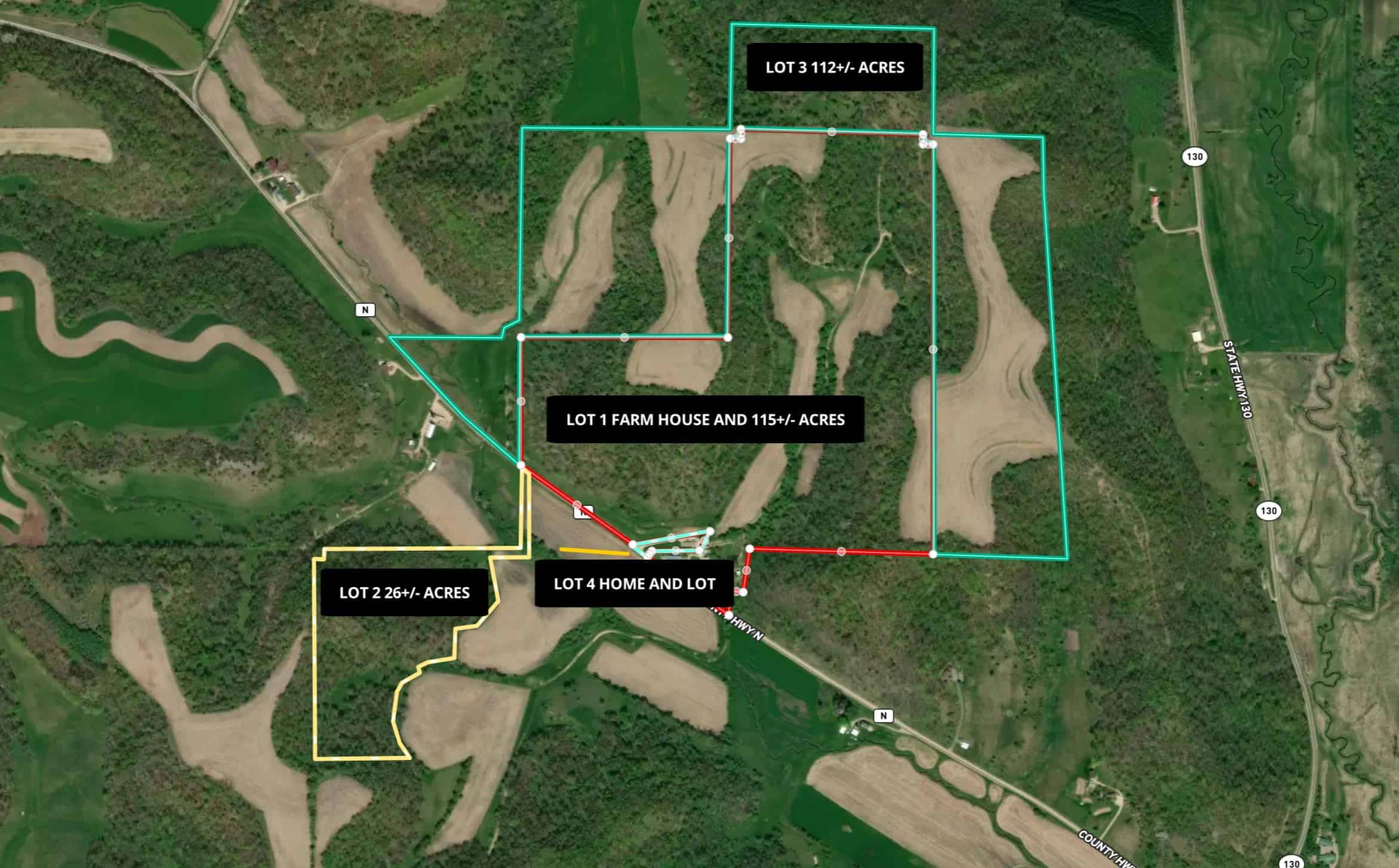Online-Only Auction | 253+/- Acre Farm with Two Homes in Richland & Sauk Counties, WI