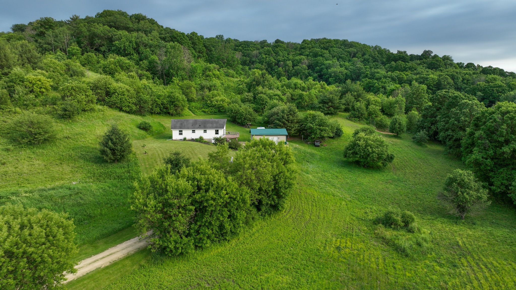 Scenic Country Home & Recreational Paradise Near Wildcat Mountain State Park – 21.78 Acres in Vernon County, WI