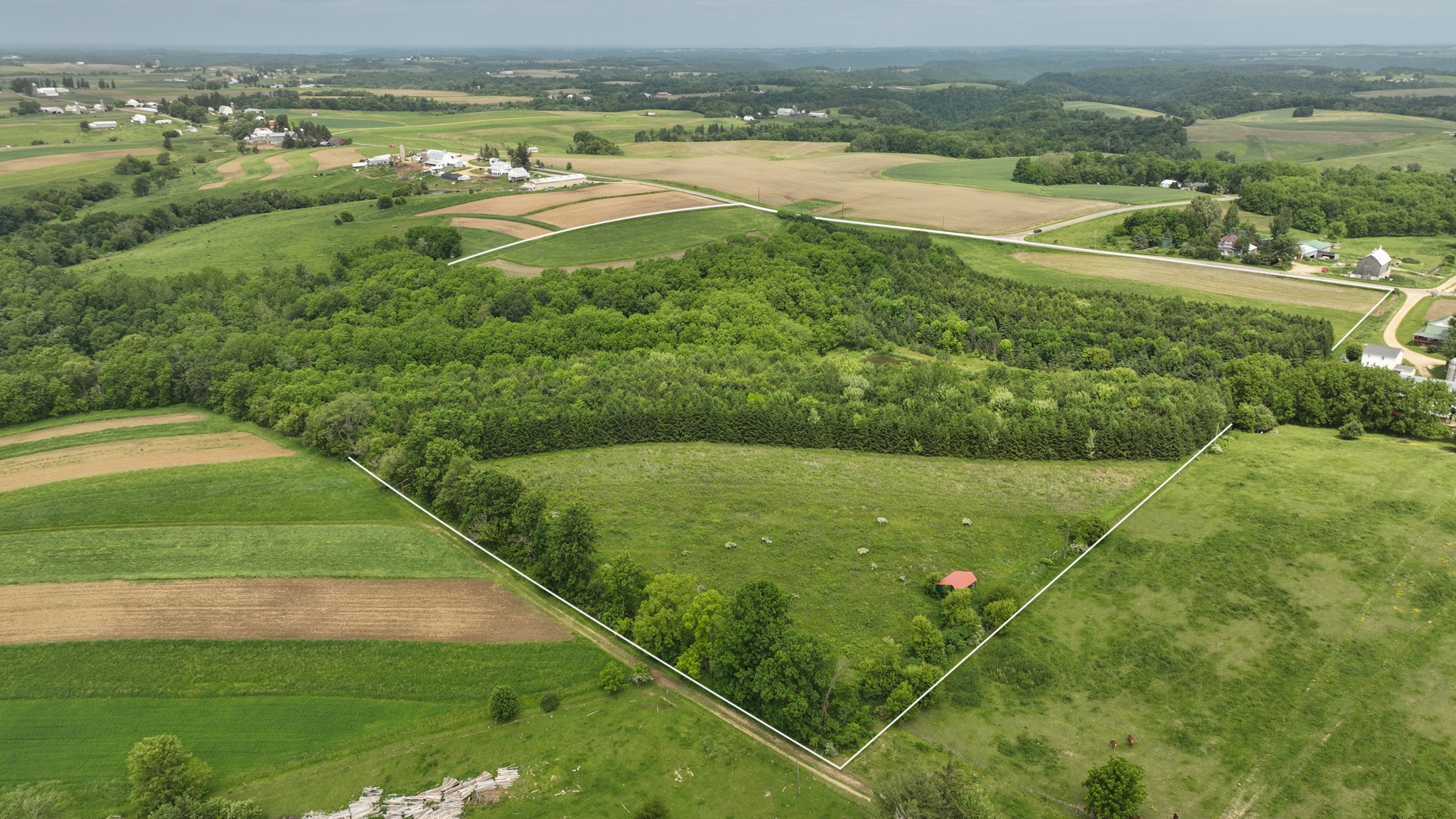 Recreational Paradise in the Driftless Area – 40-Acre Haven in Vernon County, WI