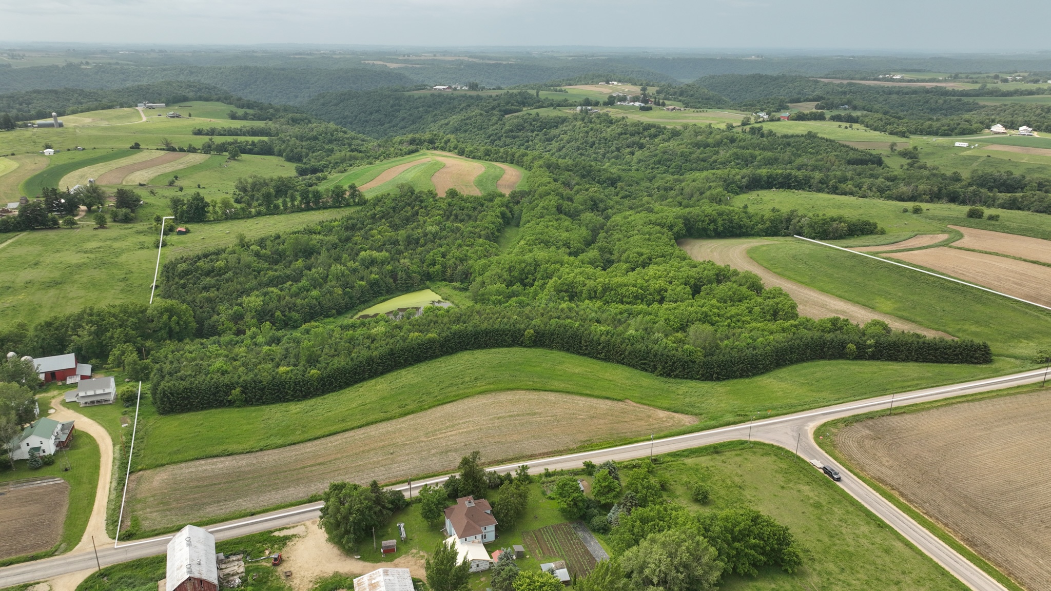 Recreational Paradise in the Driftless Area – 40-Acre Haven in Vernon County, WI