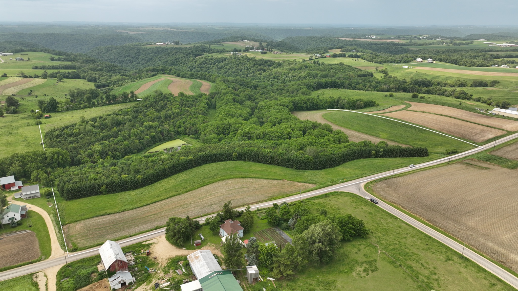 Recreational Paradise in the Driftless Area – 40-Acre Haven in Vernon County, WI