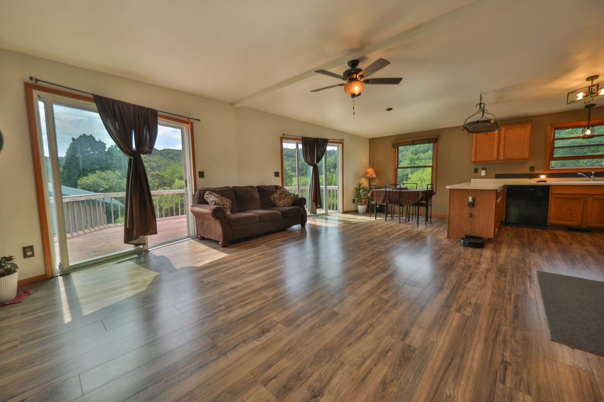 Scenic Country Home & Recreational Paradise Near Wildcat Mountain State Park – 21.78 Acres in Vernon County, WI