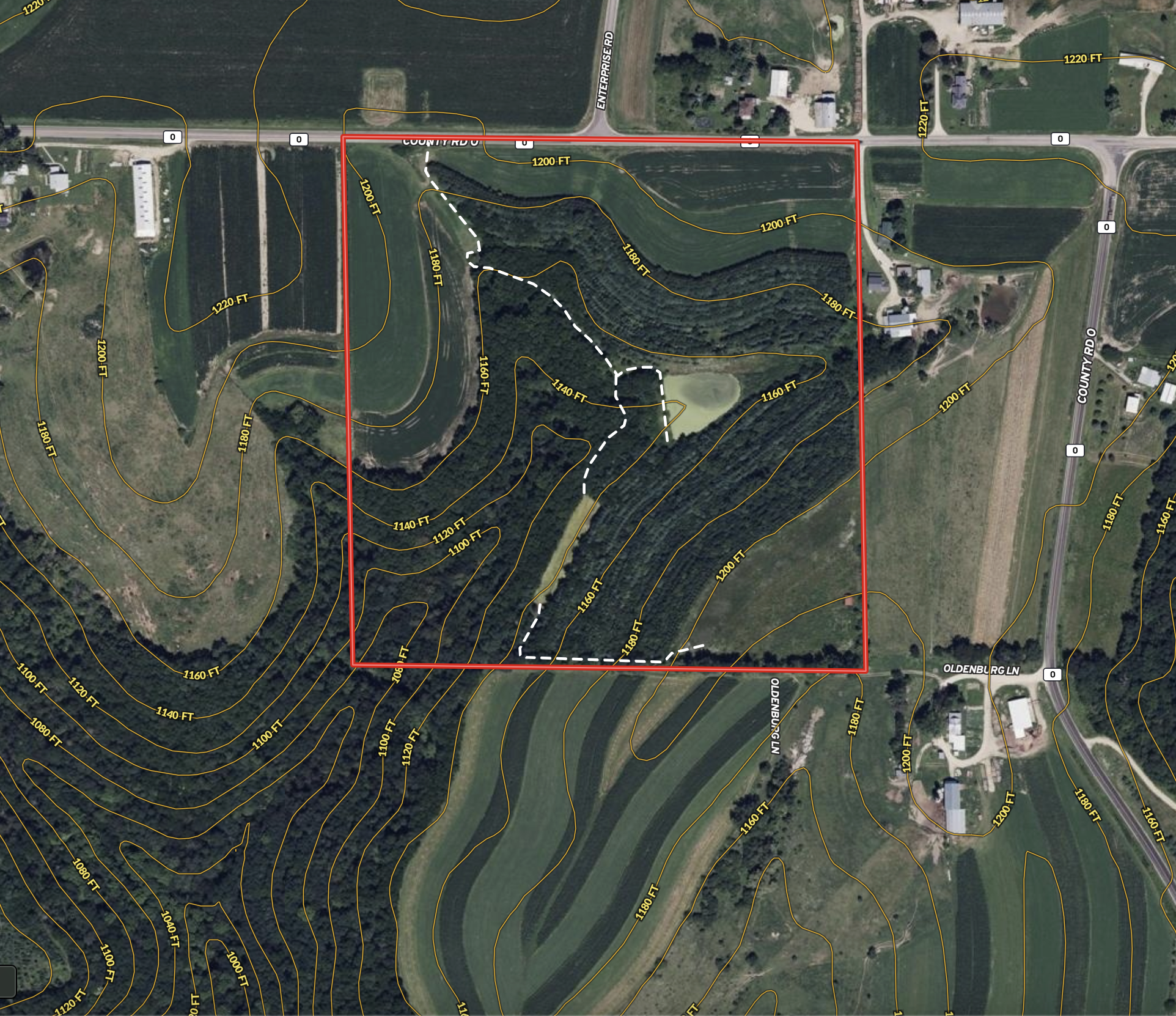 Recreational Paradise in the Driftless Area – 40-Acre Haven in Vernon County, WI