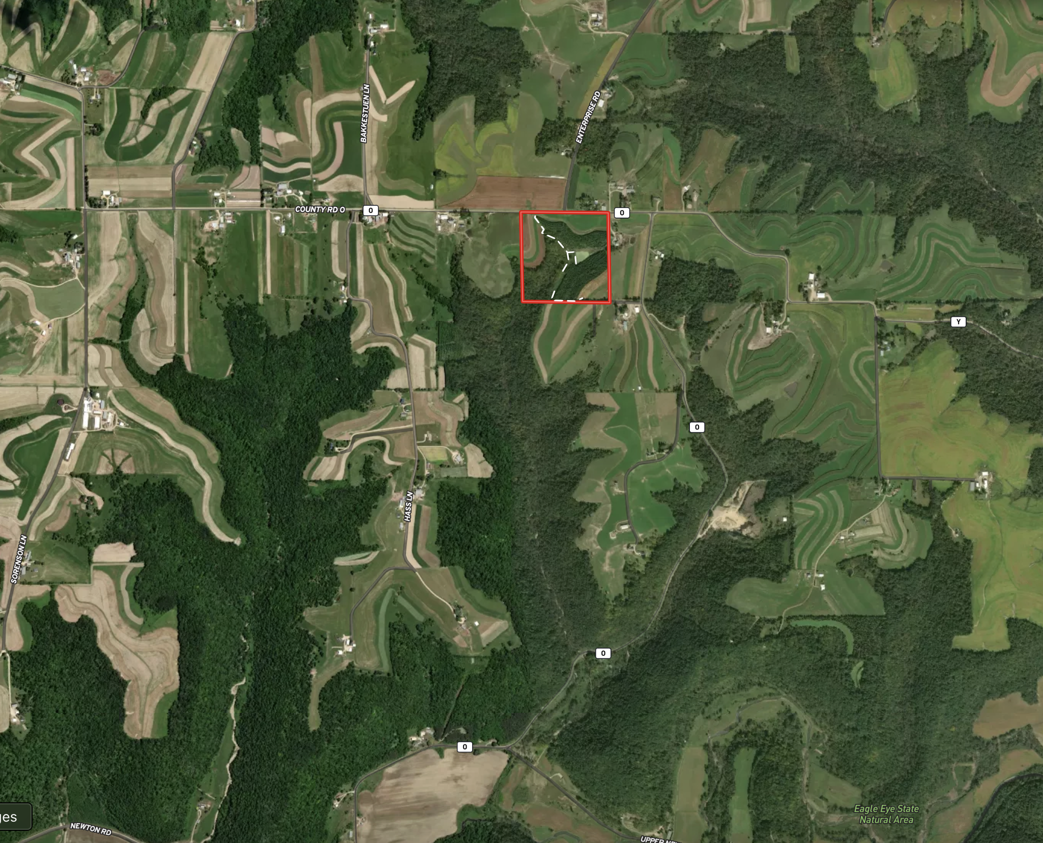 Recreational Paradise in the Driftless Area – 40-Acre Haven in Vernon County, WI