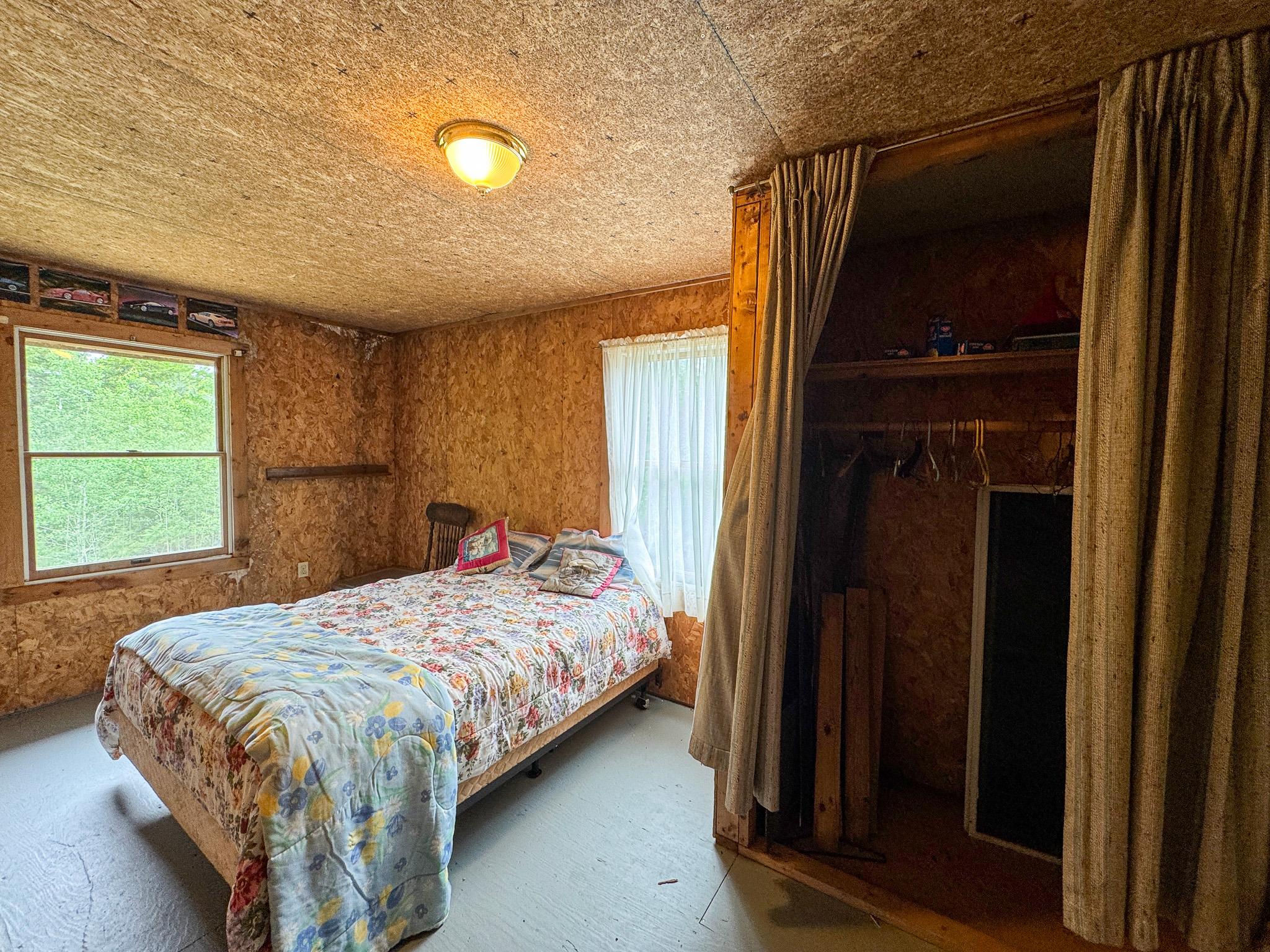 Off-Grid Maine Cabin for Sale | 26 Acres with Stream Frontage