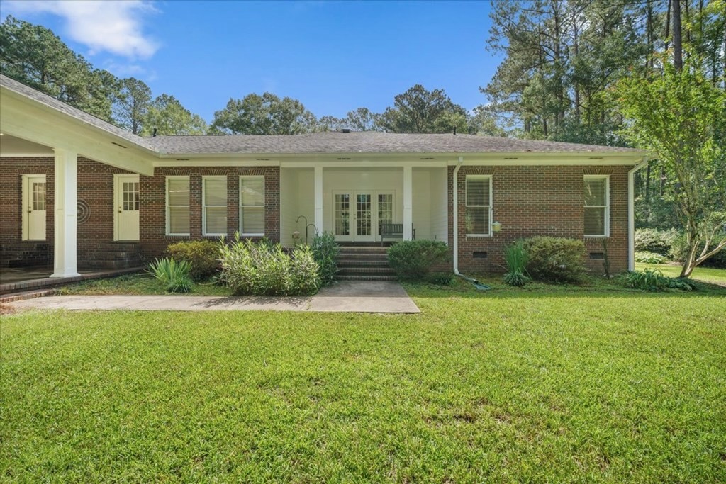 Brick Home for Sale in Amite County on 20 Acres of Land