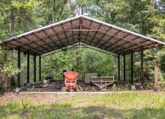 345 Acres with Camp, Creek bordering National Forest in SWMS