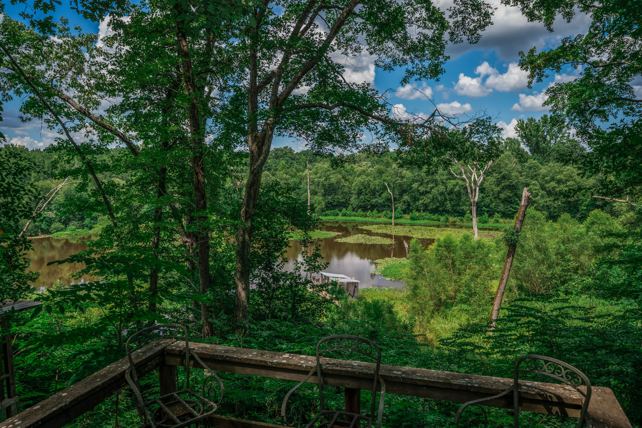 Gorgeous Acreage with Private Lake and Large House