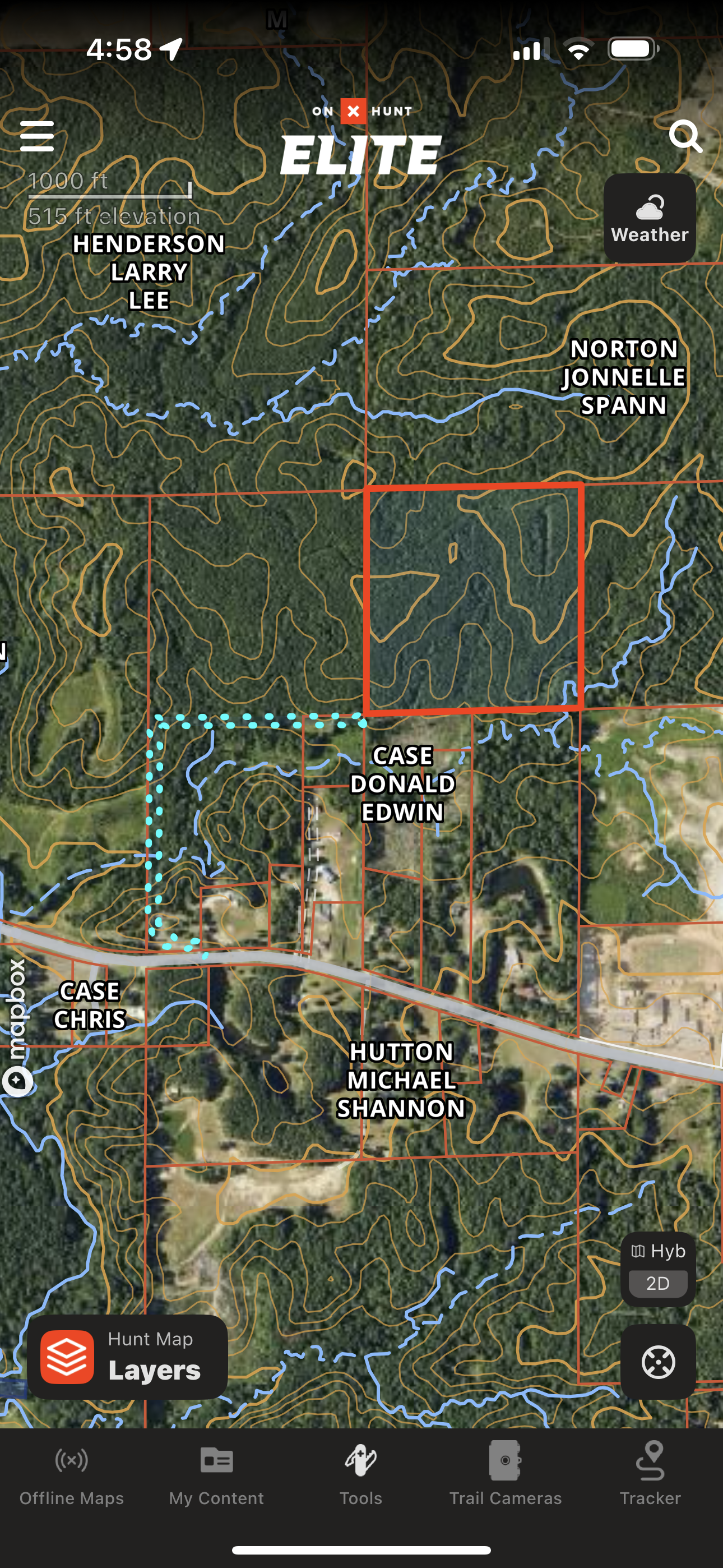 40 Acres of Plantation Pine Timber Highway 550 NW Lincoln County Mississippi