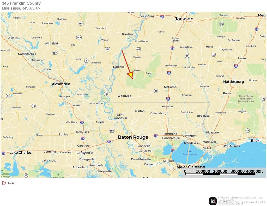 345 Acres with Camp, Creek bordering National Forest in SWMS