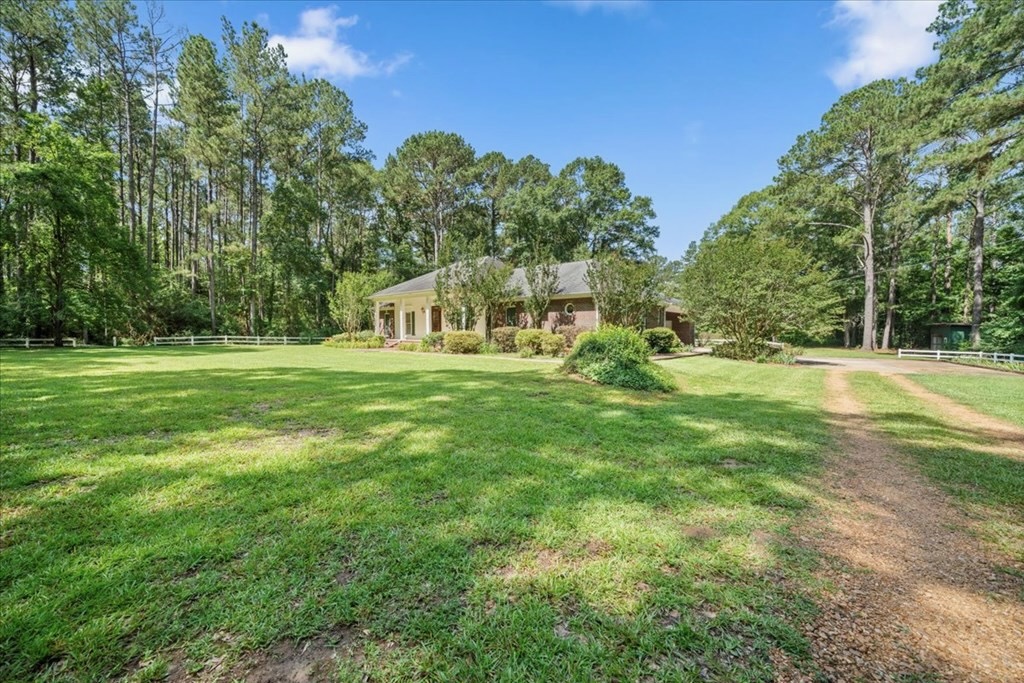 Brick Home for Sale in Amite County on 20 Acres of Land