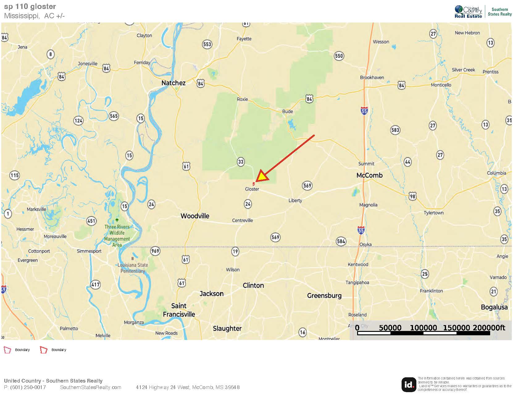 Land For Sale in Amite County, MS