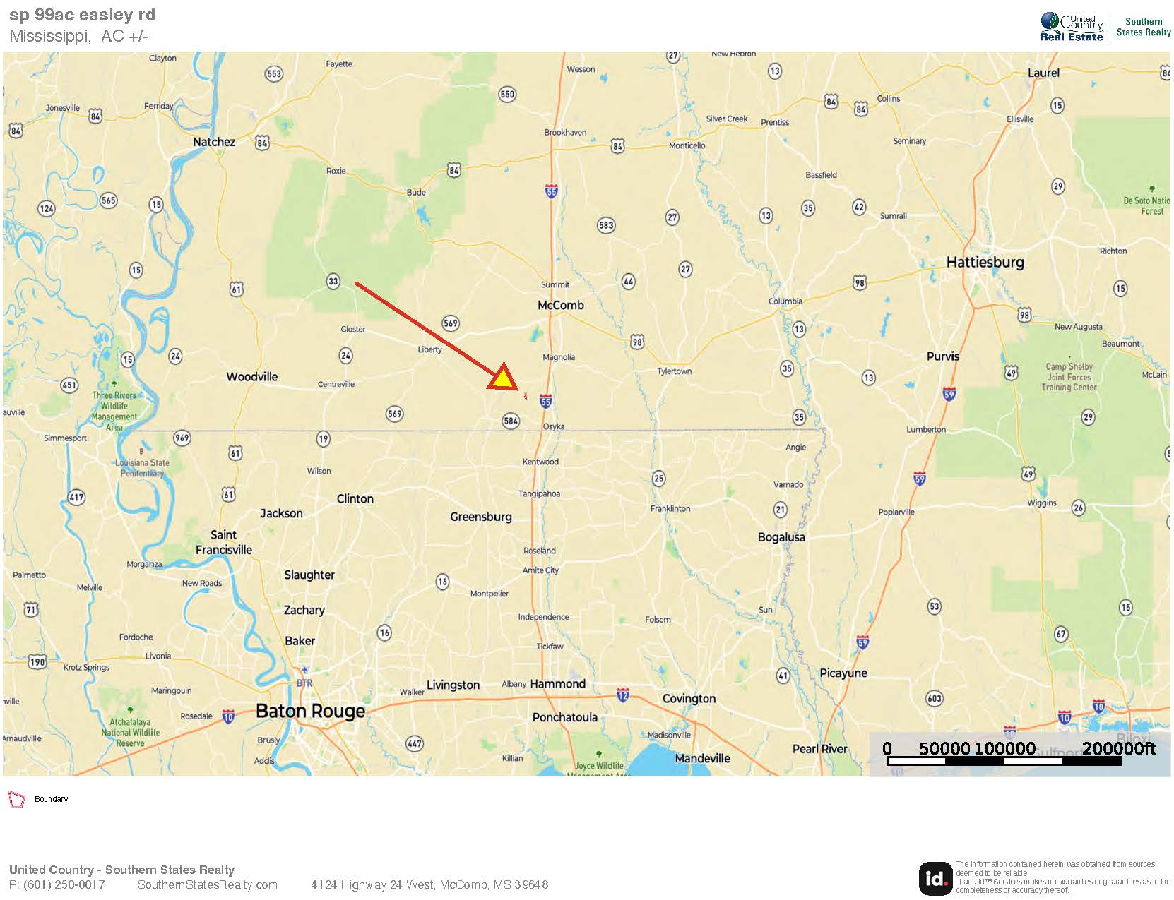 Mississippi Hunting Land – Easy 88 in Magnolia/Osyka