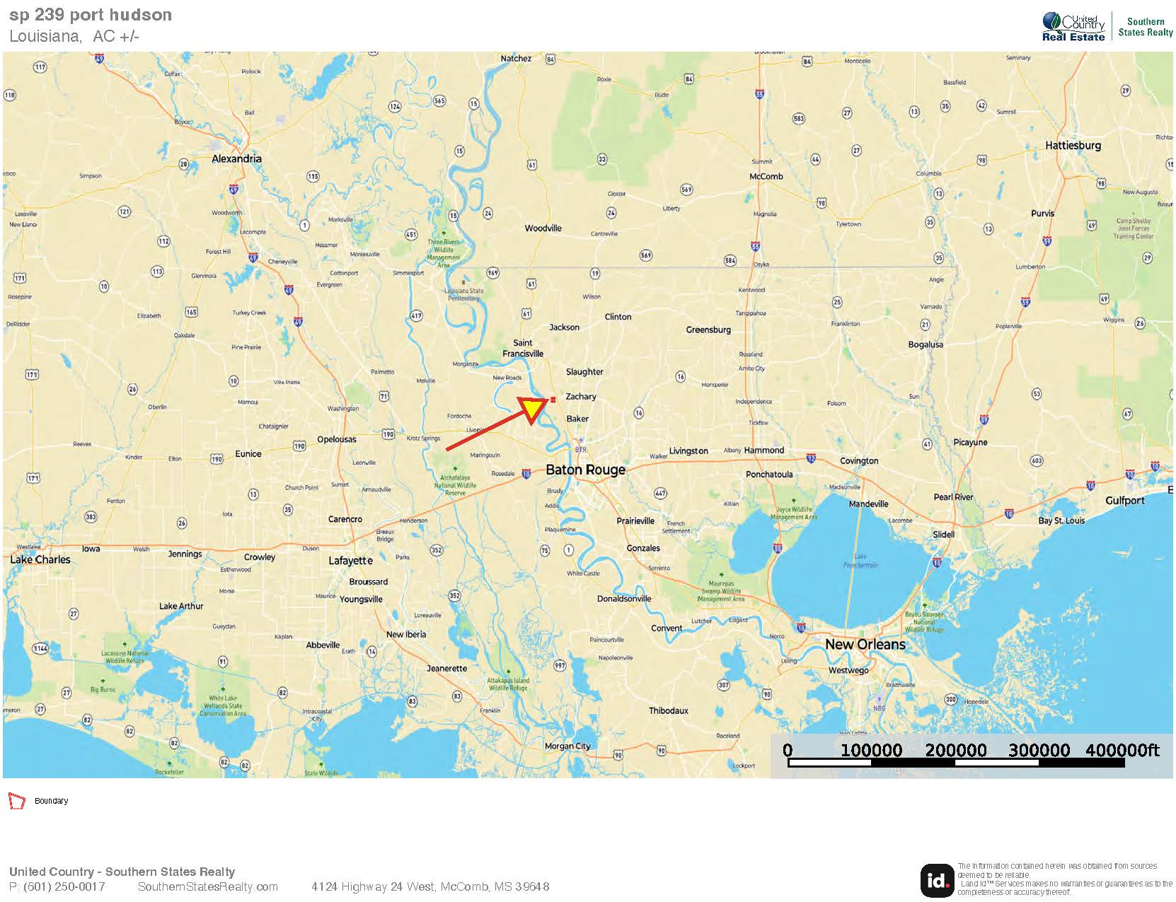 East Baton Rouge Recreational Land for Sale