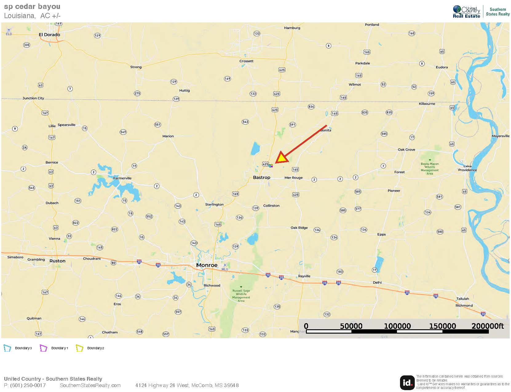 Hunting Land in Morehouse Parish, LA – Cypress Bayou 85