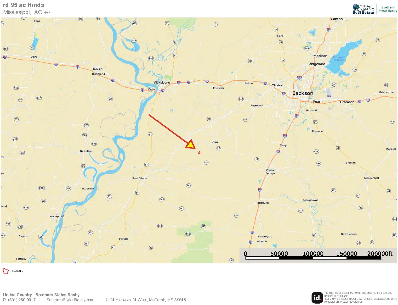 Hunting Land for Sale in Hinds County, MS