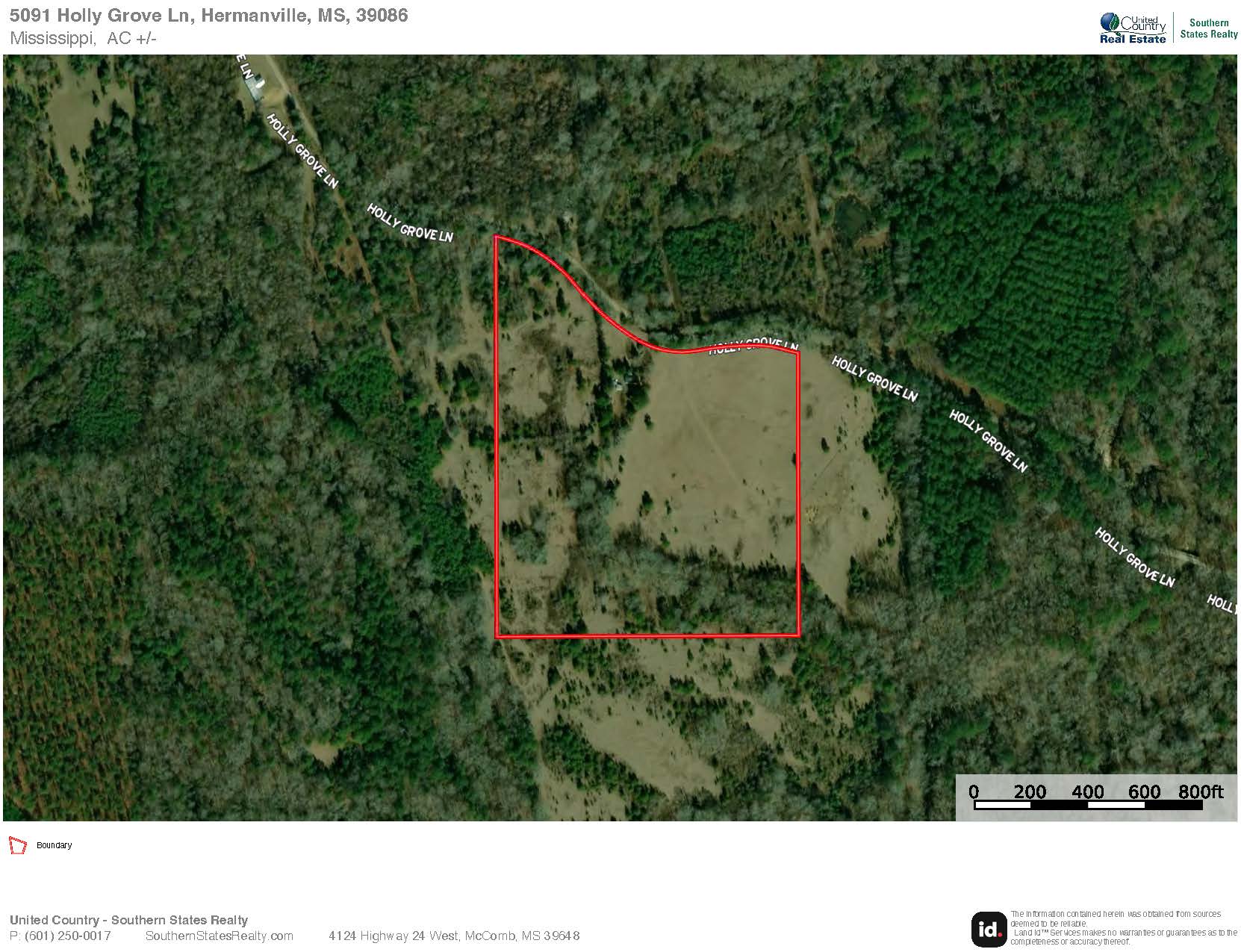 Great Homesite and Hunting Tract in Hermanville, MS
