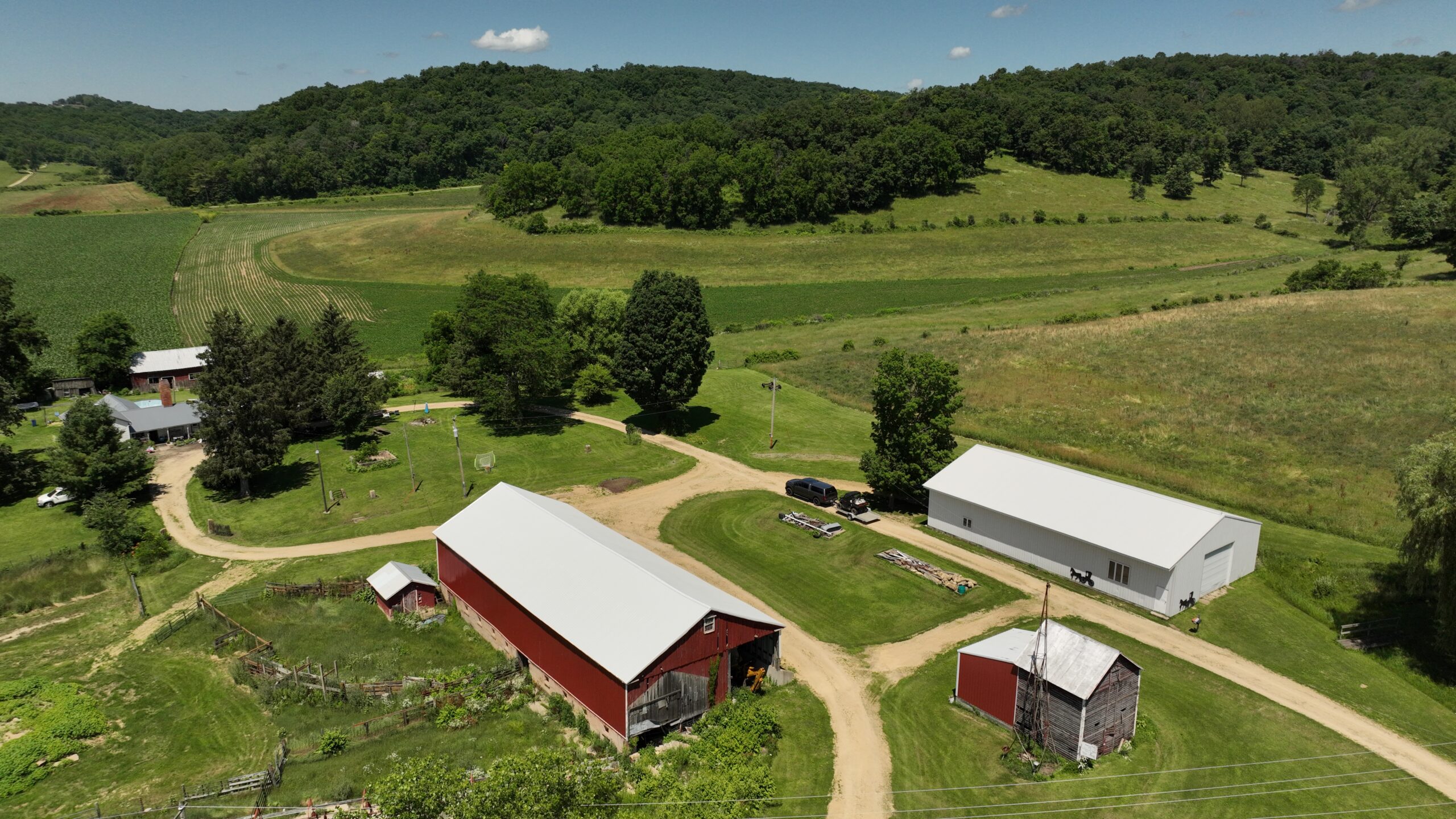 Historic 306-Acre Legacy Farm in Iowa County, Wisconsin